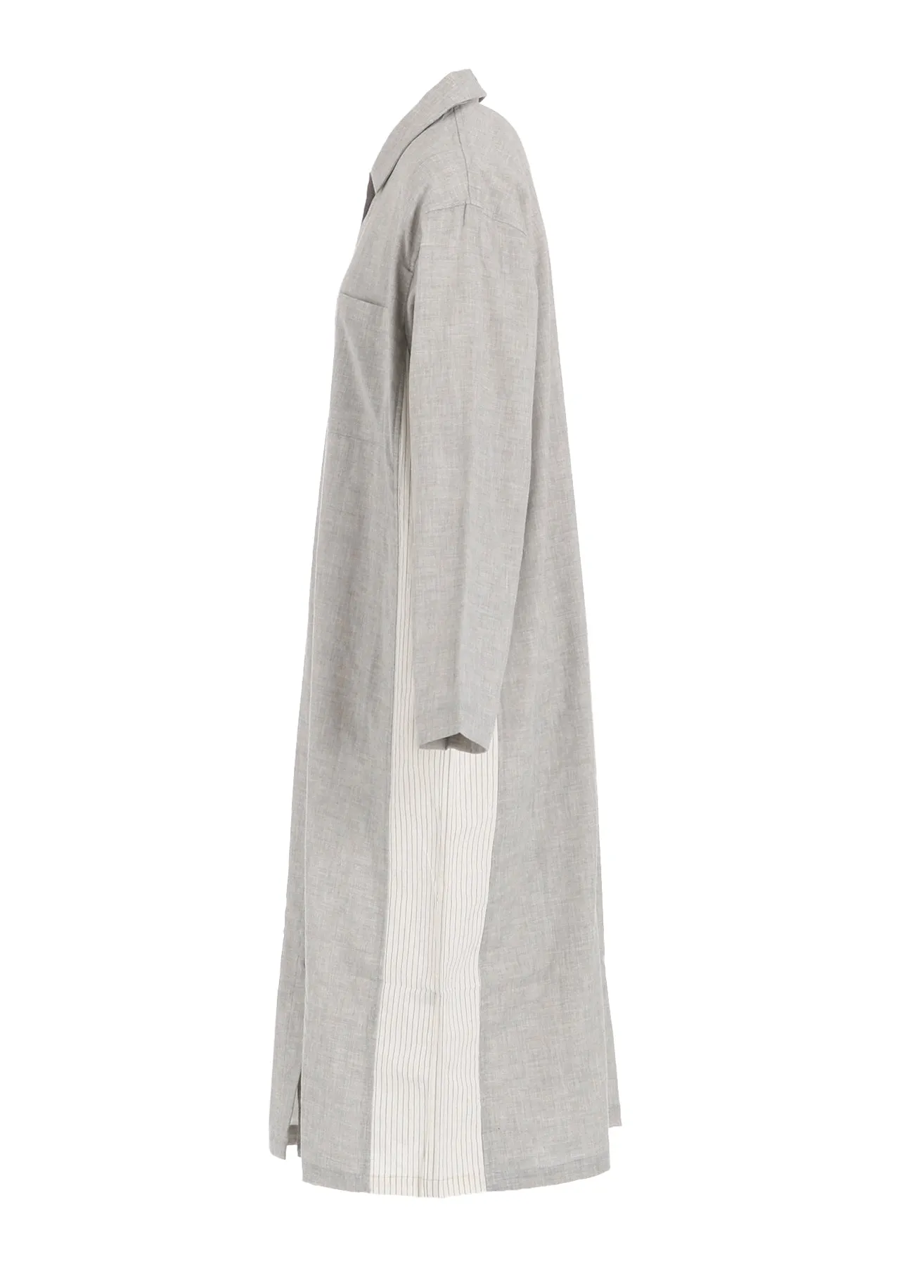 GAUZE + STRIPE ONE PIECE sold by Yohji Yamamoto product image thumbnail 3