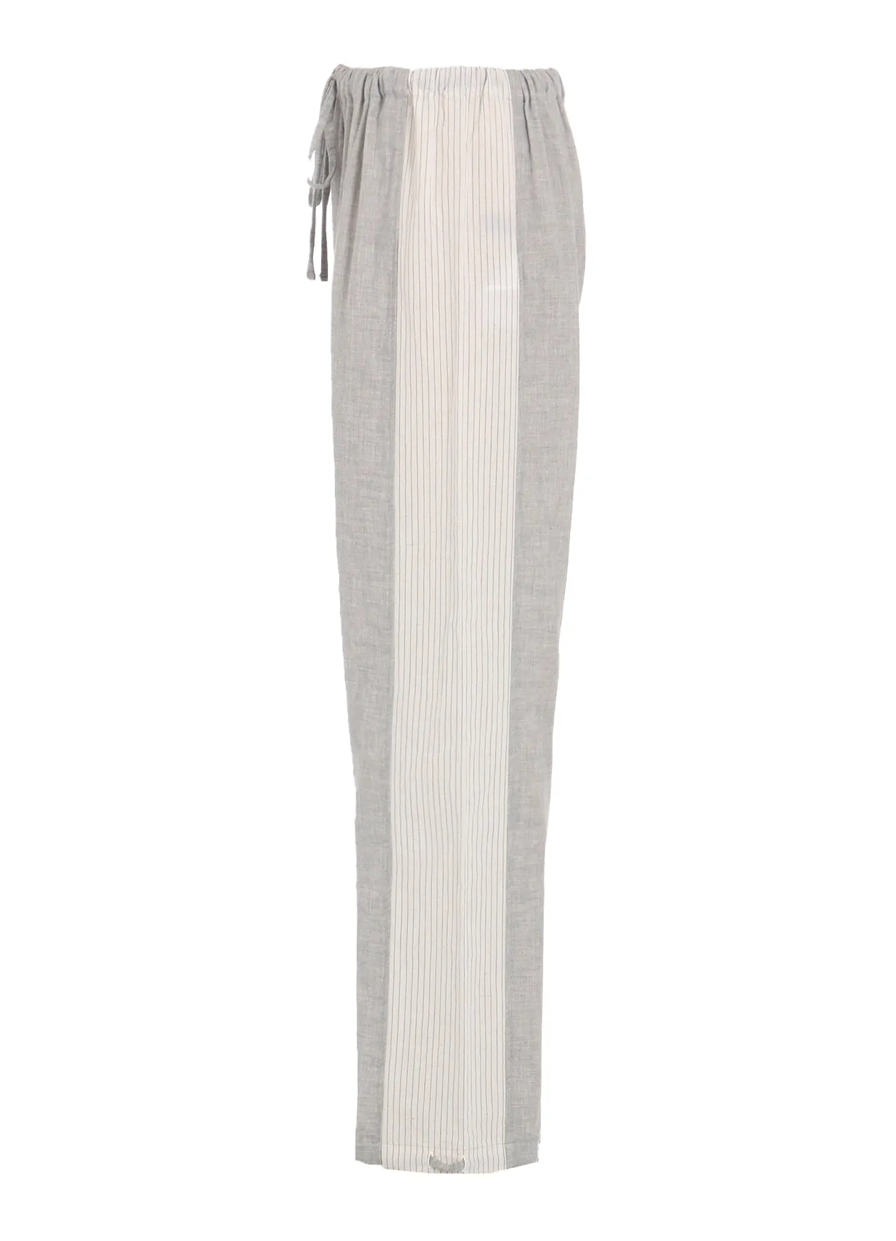 GAUZE + STRIPE PANTS (L) sold by Yohji Yamamoto product image thumbnail 3