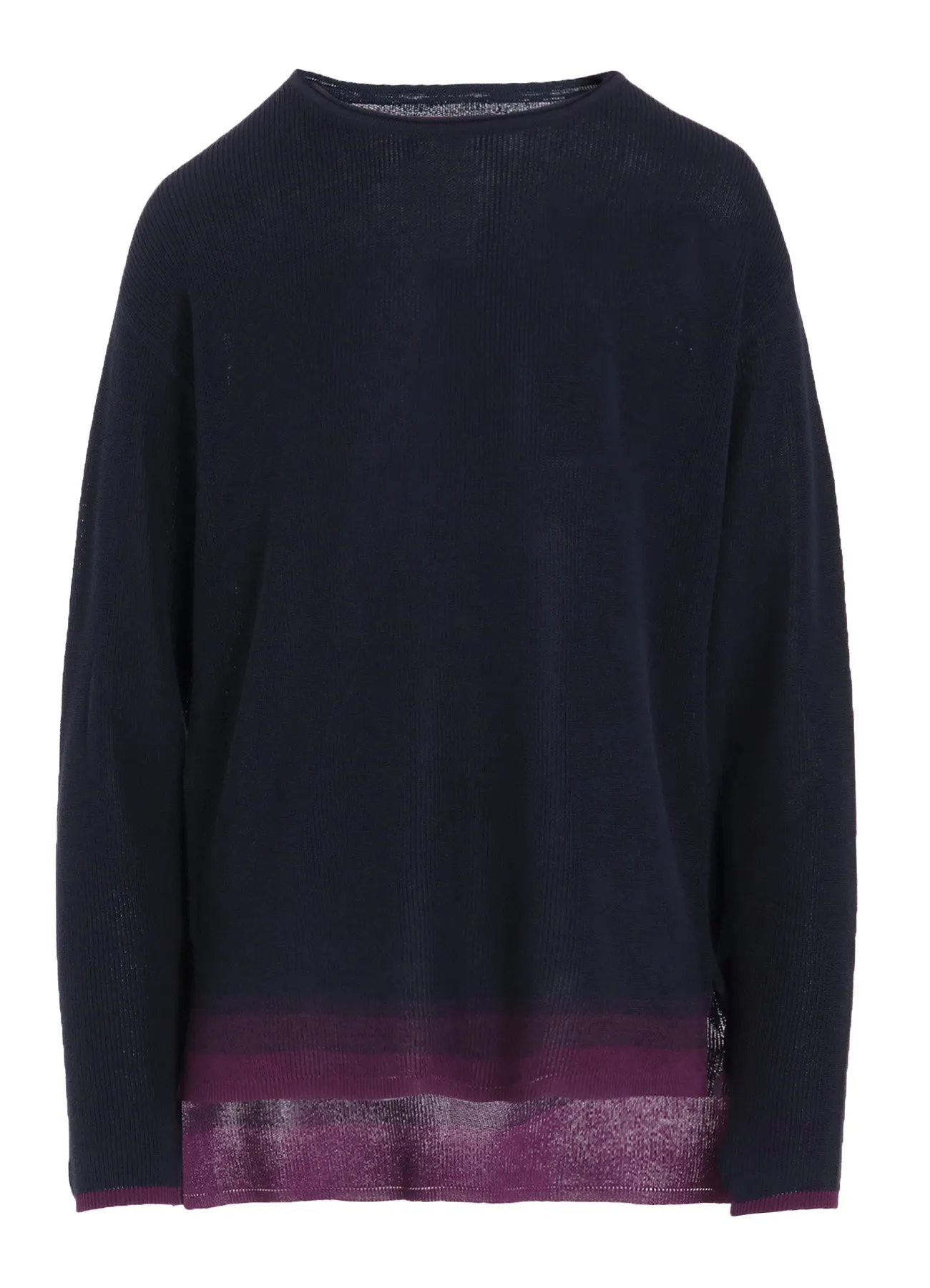 CAC KNIT GRADATION PULLOVER sold by Yohji Yamamoto product image thumbnail 2