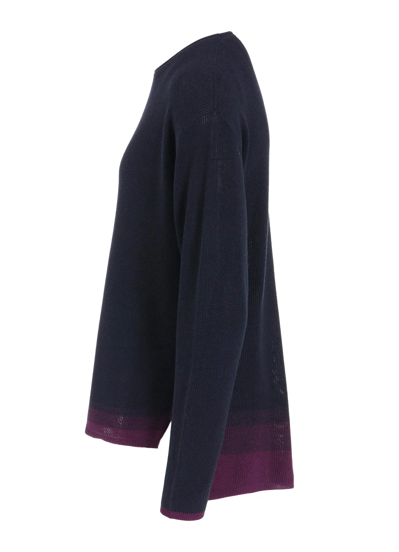CAC KNIT GRADATION PULLOVER sold by Yohji Yamamoto product image thumbnail 3