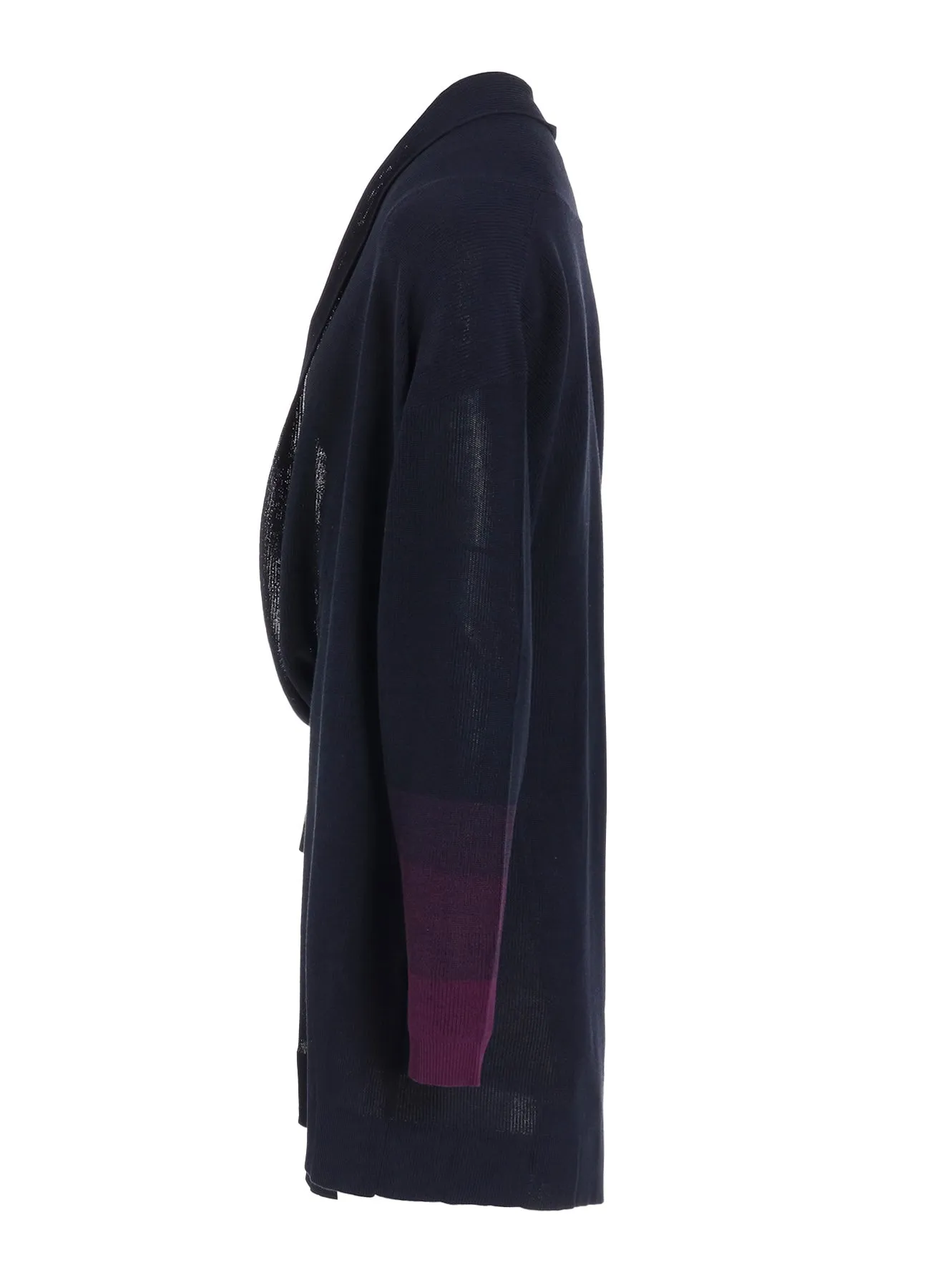 CAC KNIT GRADATION LONG CARDIGAN sold by Yohji Yamamoto product image thumbnail 3