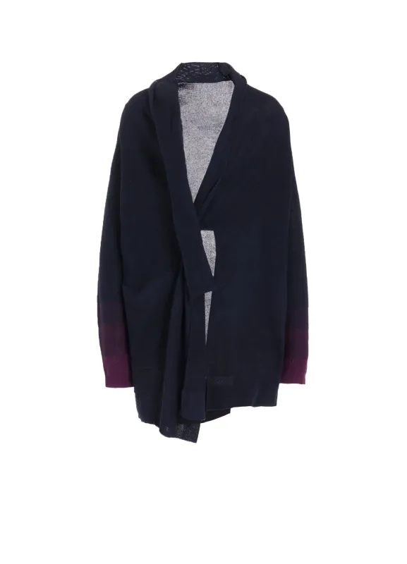 CAC KNIT GRADATION LONG CARDIGAN sold by Yohji Yamamoto