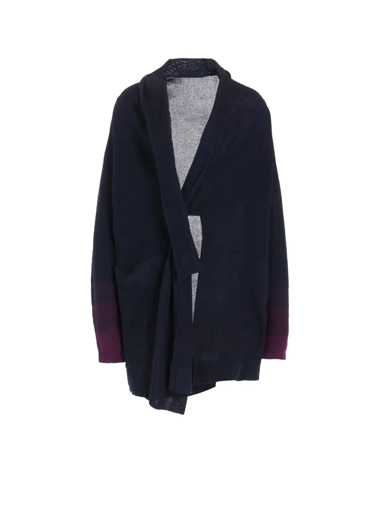 CAC KNIT GRADATION LONG CARDIGAN sold by Yohji Yamamoto
