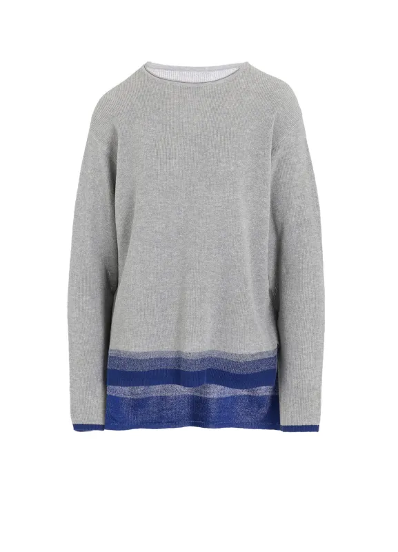 CAC KNIT GRADATION PULLOVER sold by Yohji Yamamoto