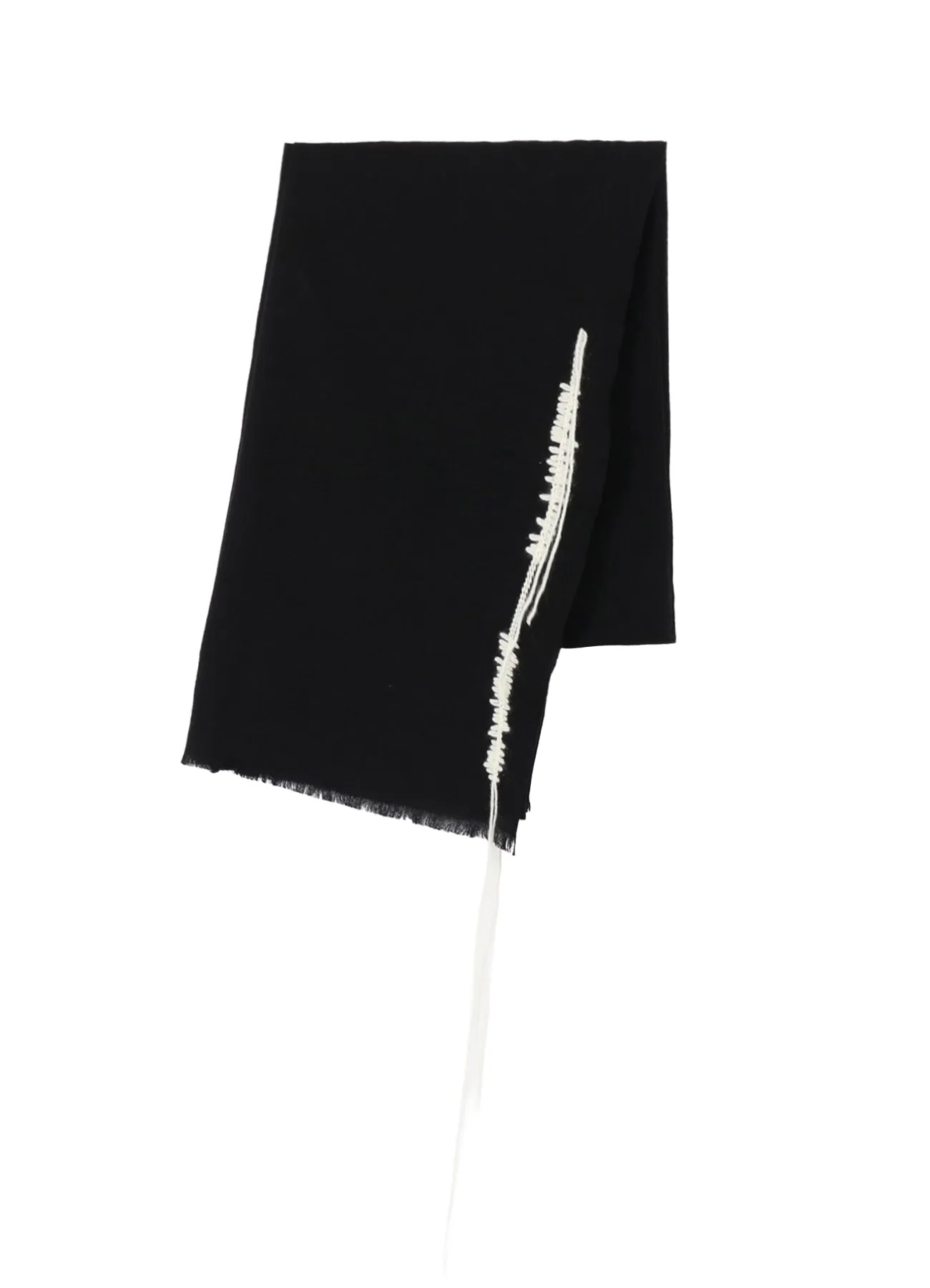 TETANY WOOL HAND STITCH SCARF sold by Yohji Yamamoto