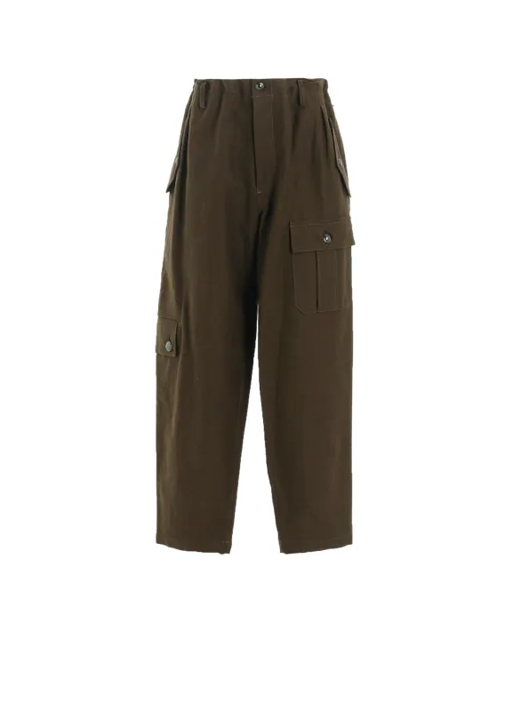 COTTON FLAX MOLESKIN POCKET SLIM PANTS made by Yohji Yamamoto