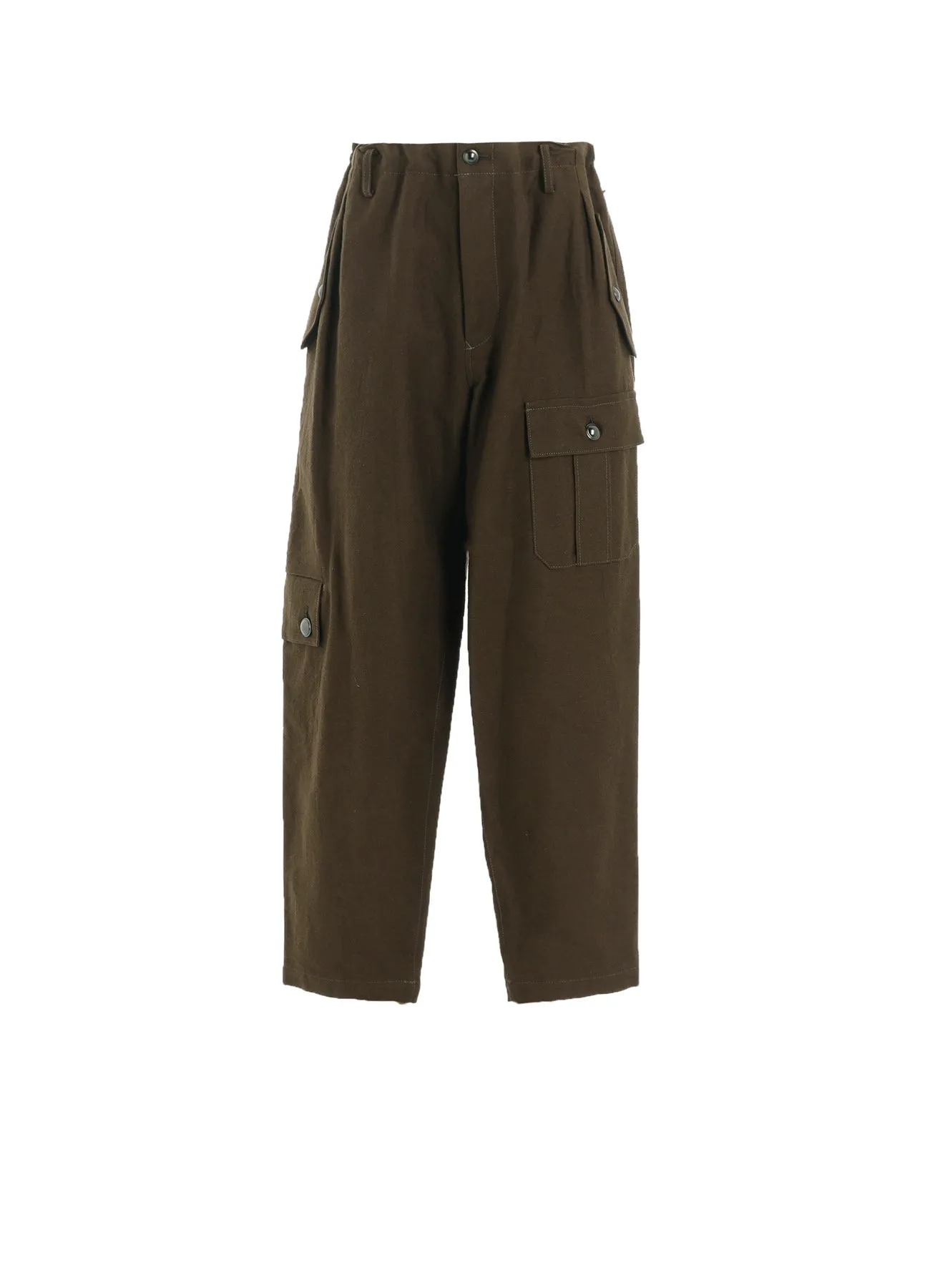COTTON FLAX MOLESKIN POCKET SLIM PANTS sold by Yohji Yamamoto