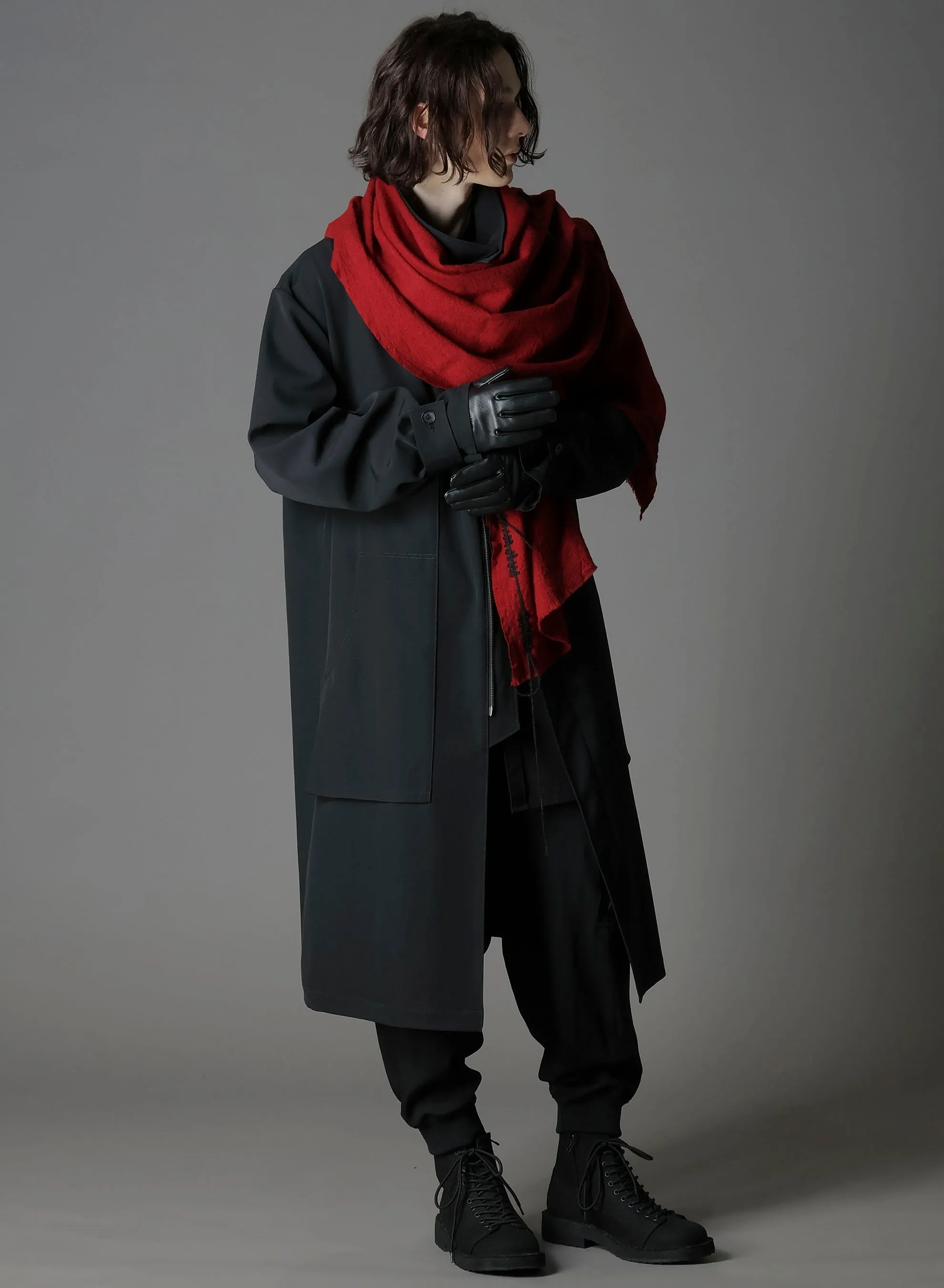 TETANY WOOL HAND STITCH SCARF sold by Yohji Yamamoto product image thumbnail 2