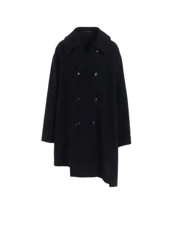 TOP VINTAGE FLANNEL P COAT sold by Yohji Yamamoto