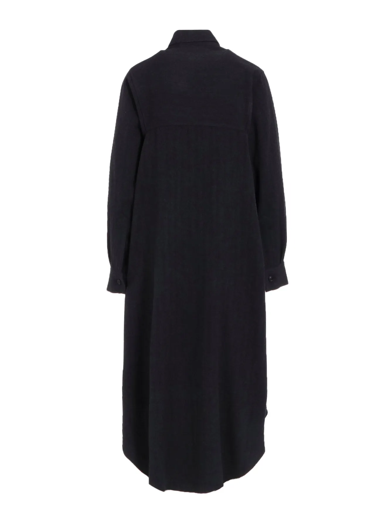 W/NY HERRINGBONE MILITARY LONG DRESS sold by Yohji Yamamoto product image thumbnail 3