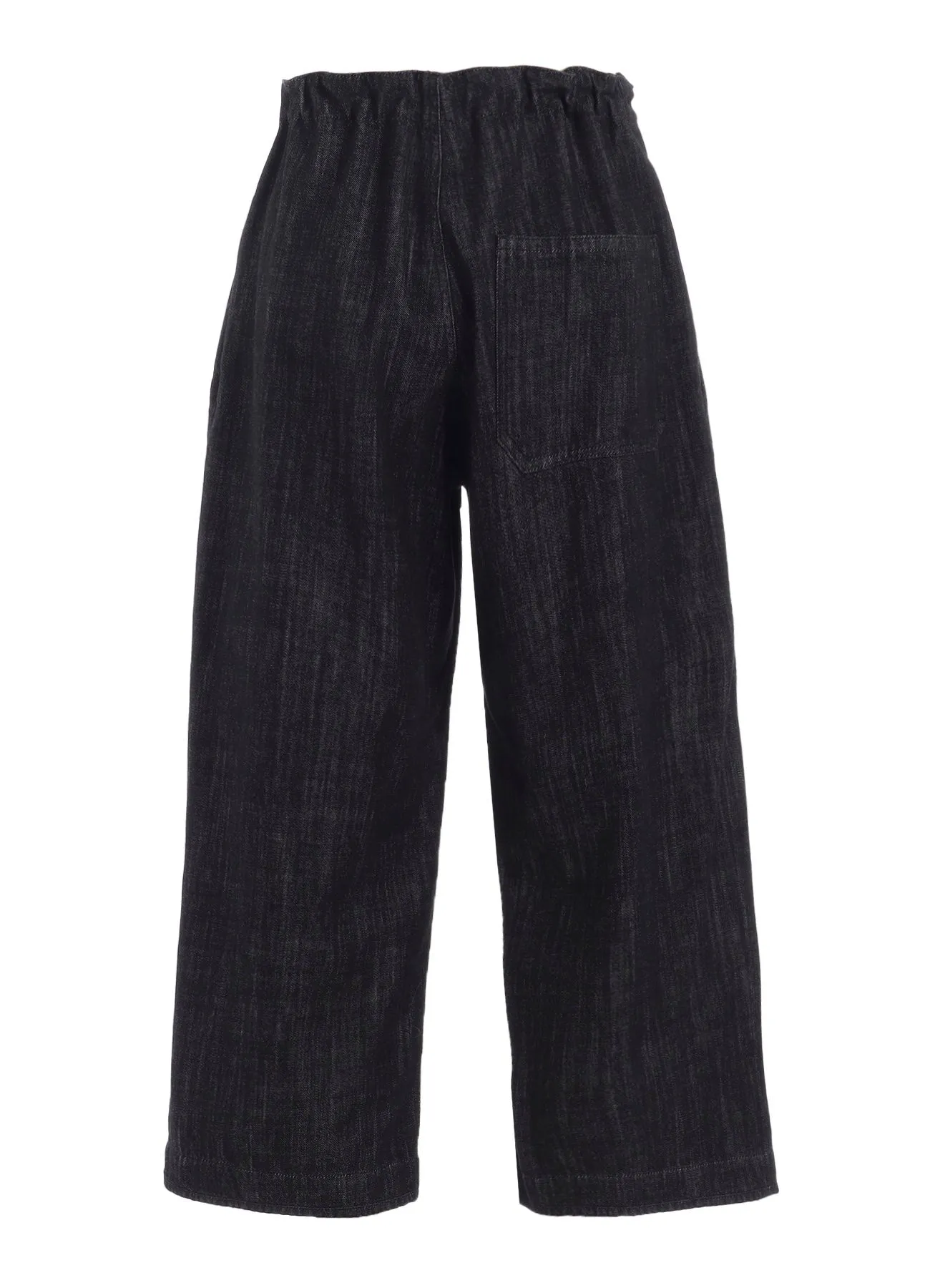 8OZ DENIM STRAIGHT STRING PANTS sold by Yohji Yamamoto product image thumbnail 3