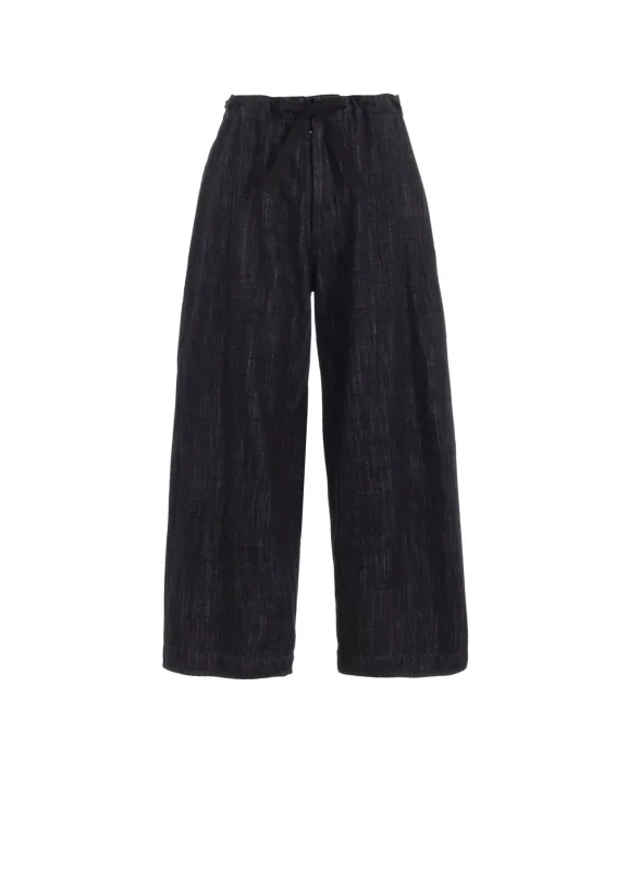 8OZ DENIM STRAIGHT STRING PANTS sold by Yohji Yamamoto