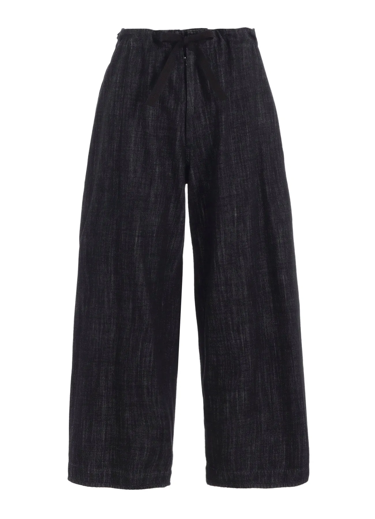 8OZ DENIM STRAIGHT STRING PANTS sold by Yohji Yamamoto product image thumbnail 2