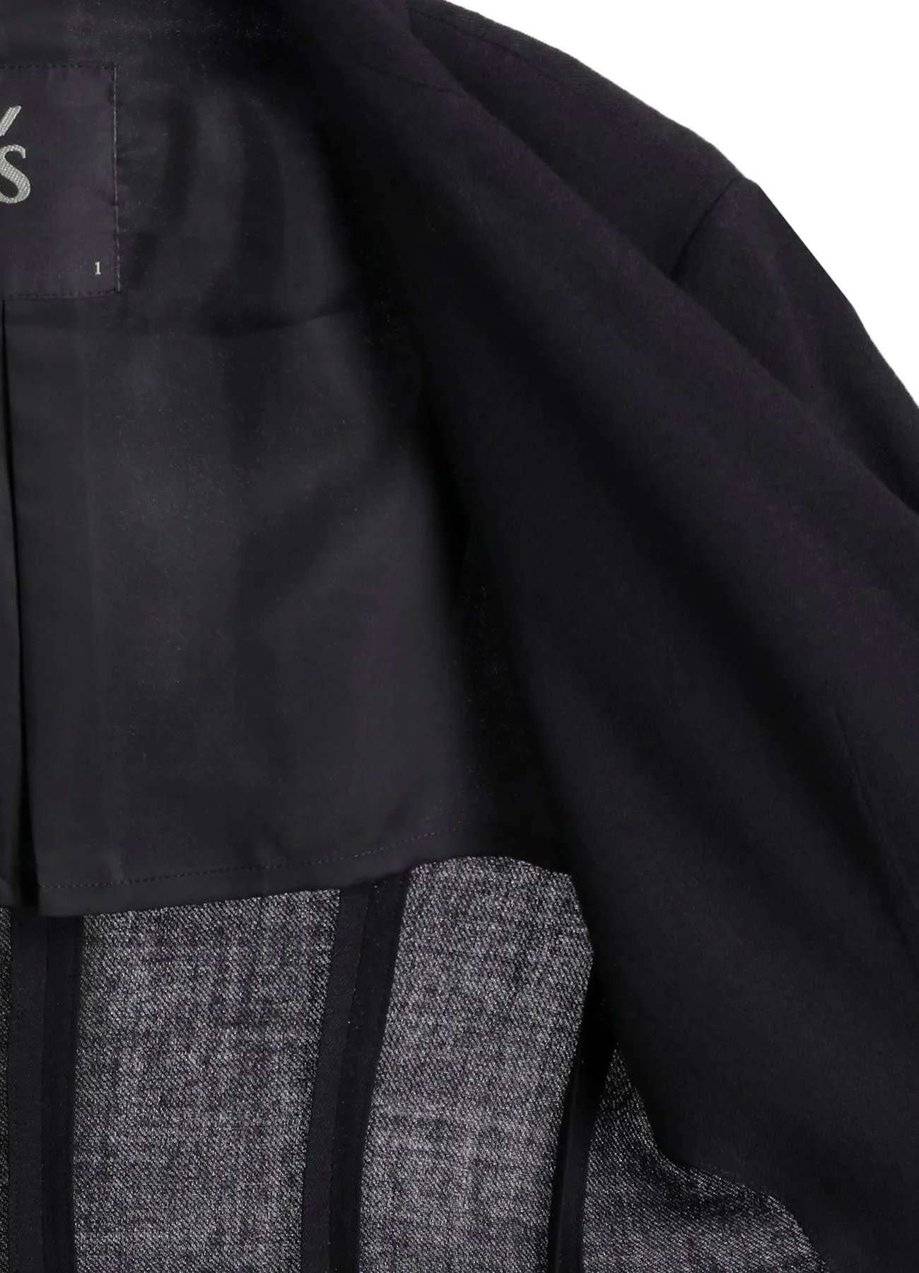 W/RY WASHER PROCESSED GAUZE JACKET sold by Yohji Yamamoto product image thumbnail 4