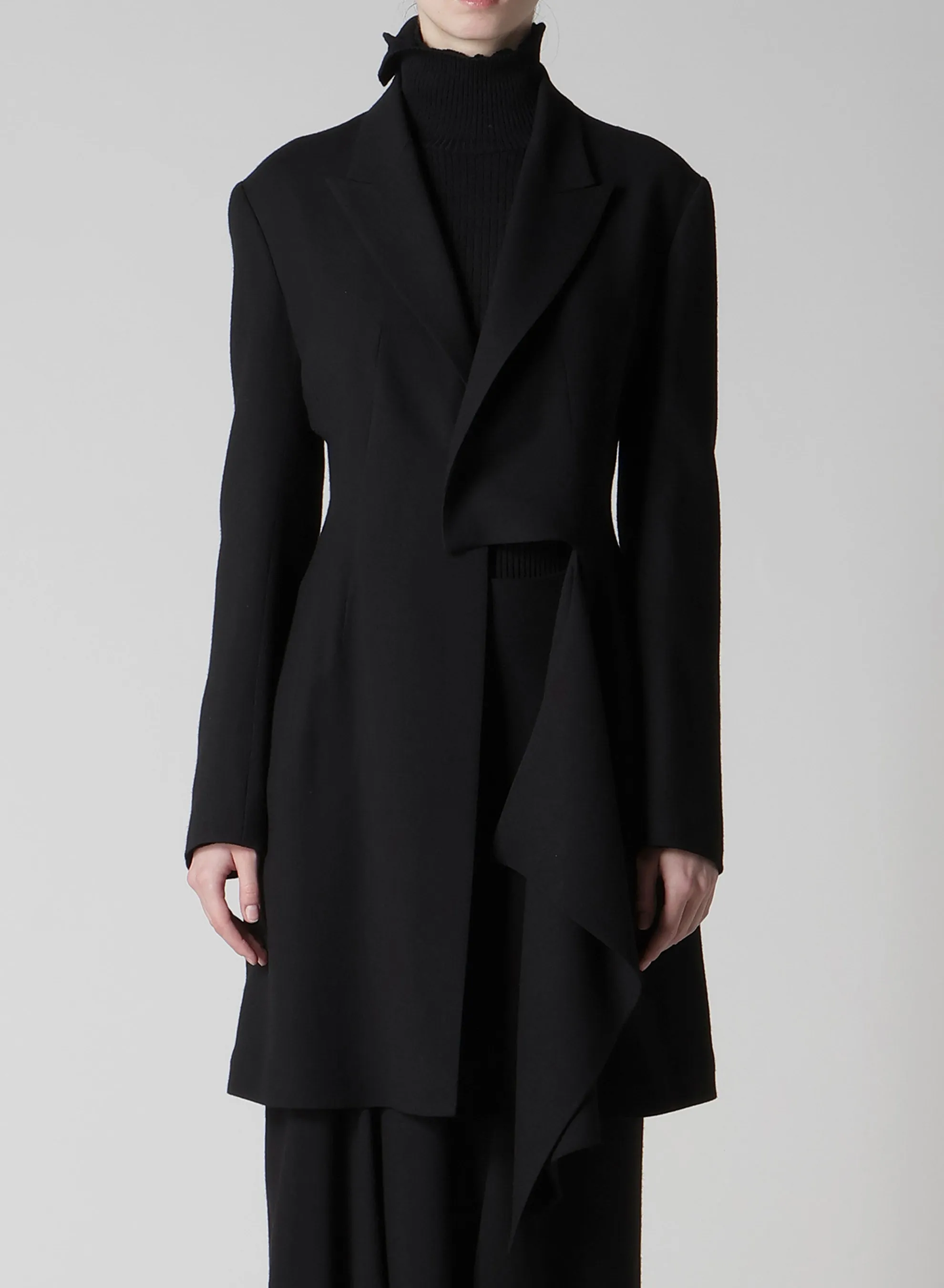 W/RY WASHER PROCESSED GAUZE JACKET sold by Yohji Yamamoto product image thumbnail 5