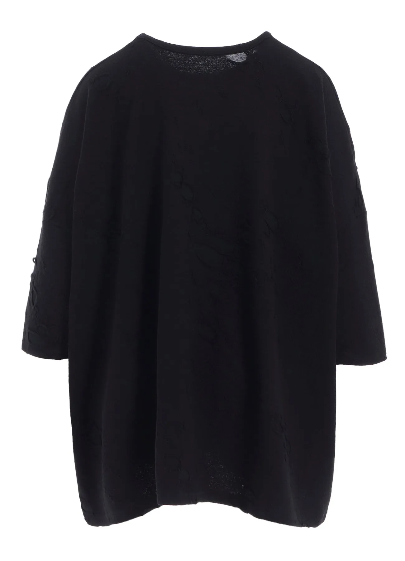 BONDED HOLE JQ ROUND NECK BIG T sold by Yohji Yamamoto product image thumbnail 3