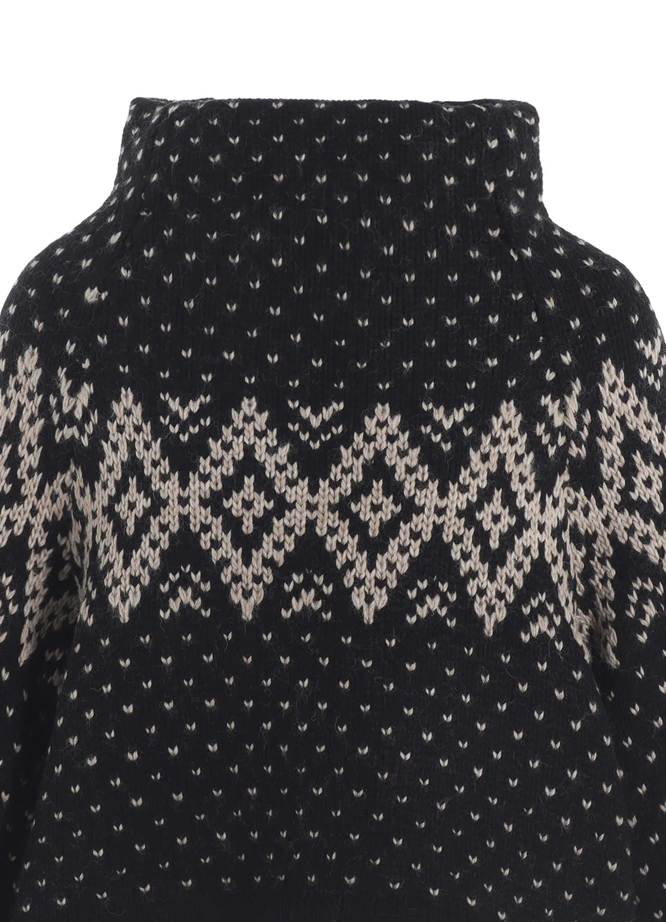 NORDIC JQ SHORT RAGLAN SLEEVE PULLOVER sold by Yohji Yamamoto product image thumbnail 5