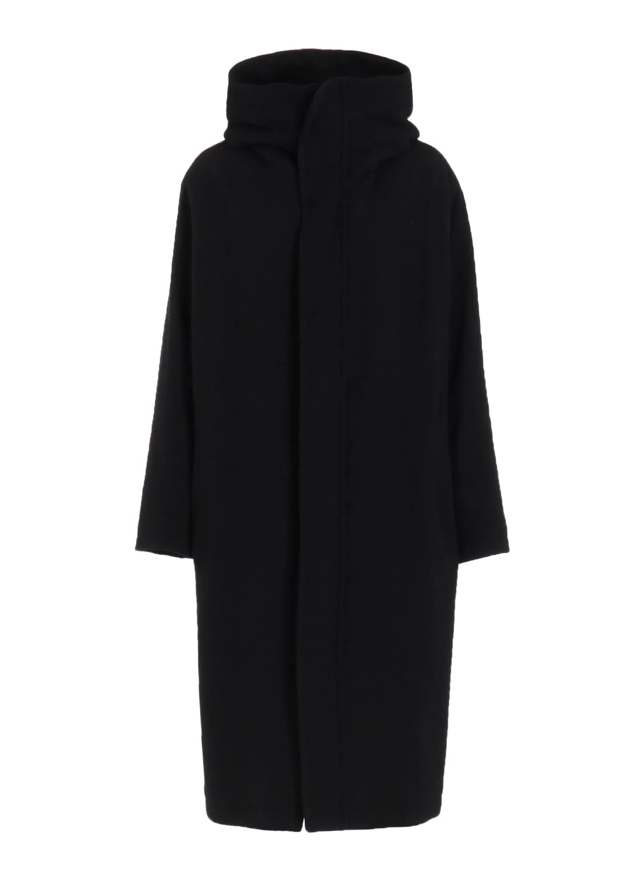 TOP VINTAGE FLANNEL HOODIE COAT sold by Yohji Yamamoto product image thumbnail 2