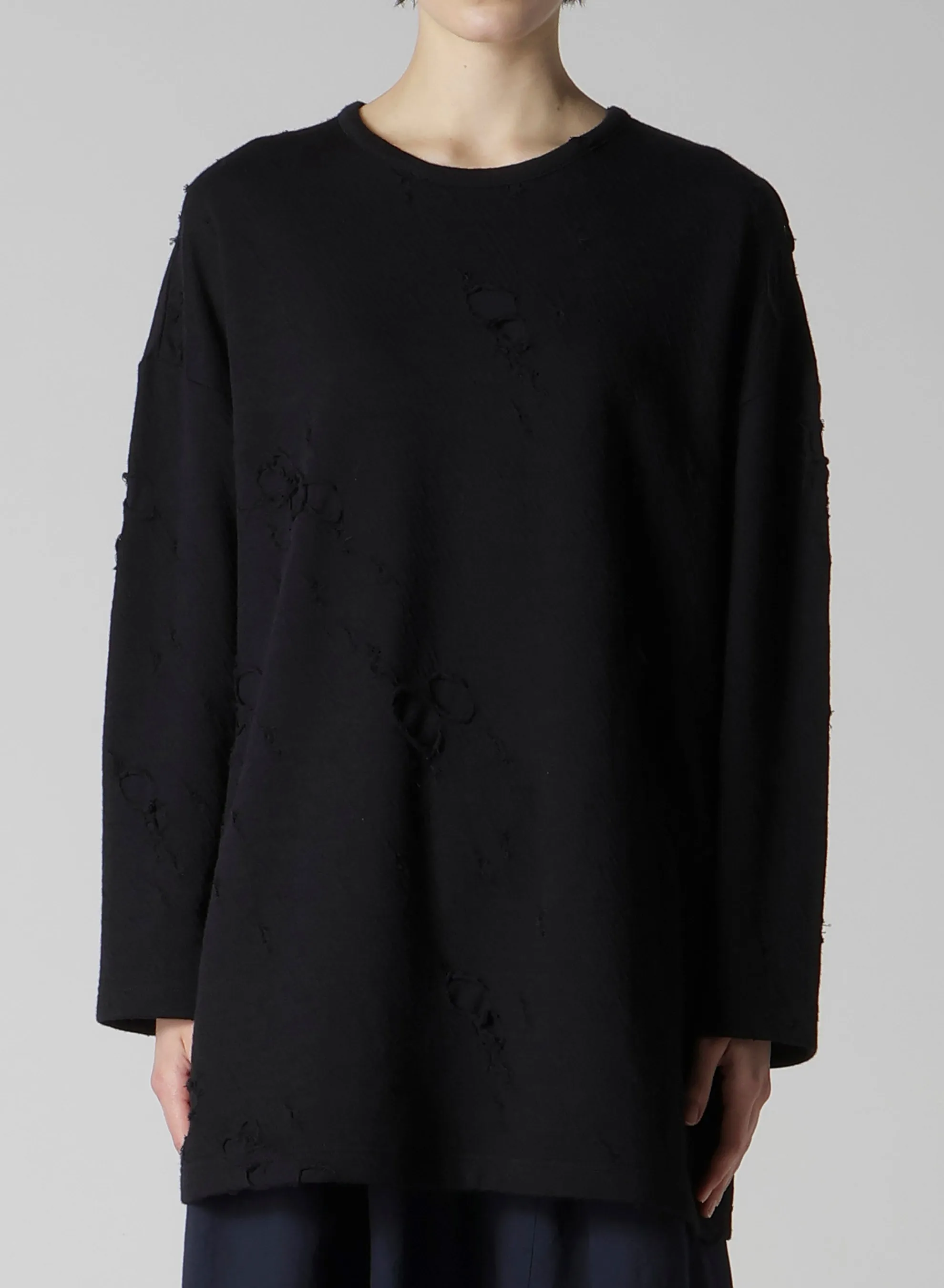 BONDED HOLE JQ BIG LONG T sold by Yohji Yamamoto product image thumbnail 4