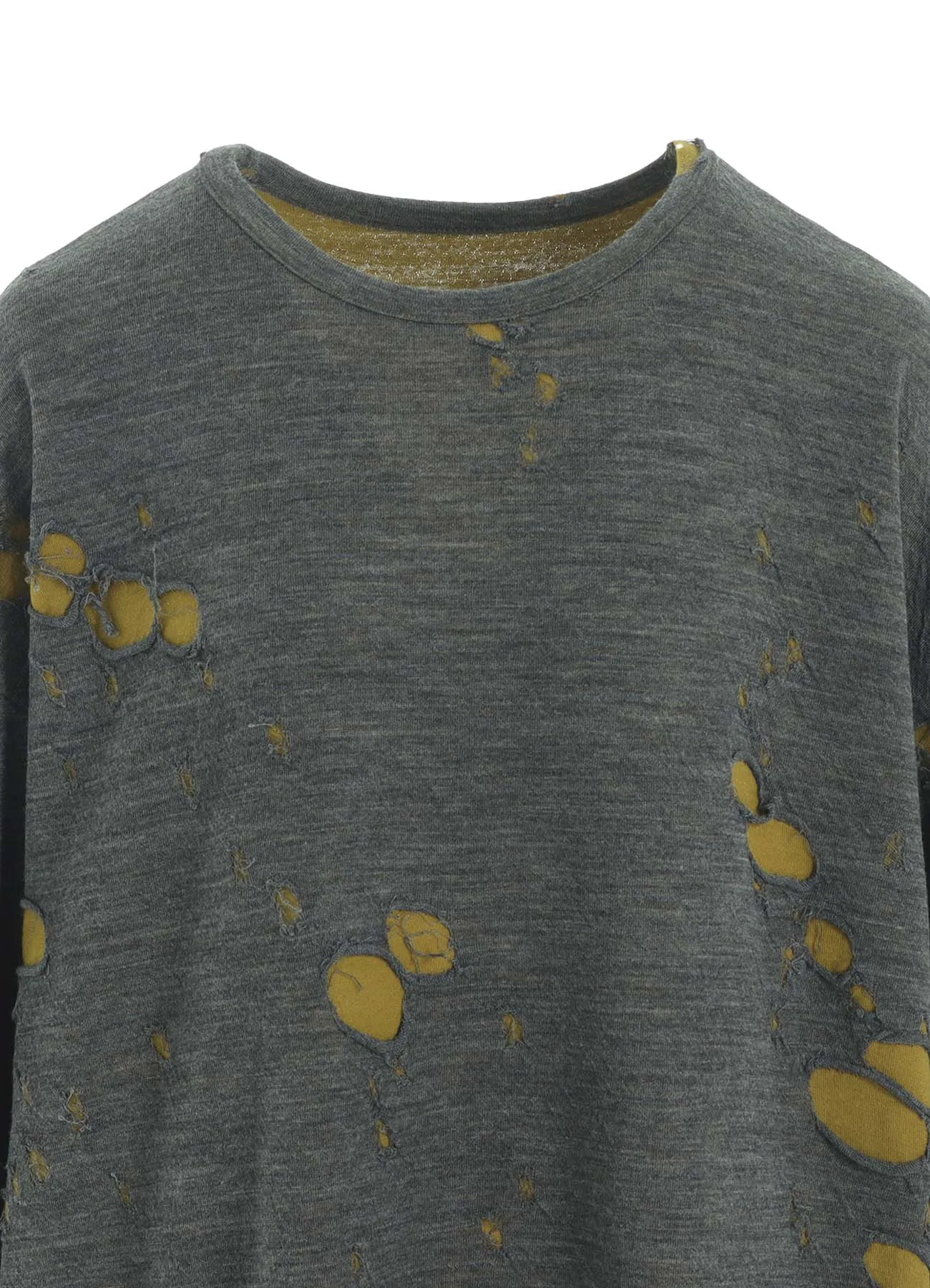 BONDED HOLE JQ BIG LONG T sold by Yohji Yamamoto product image thumbnail 5