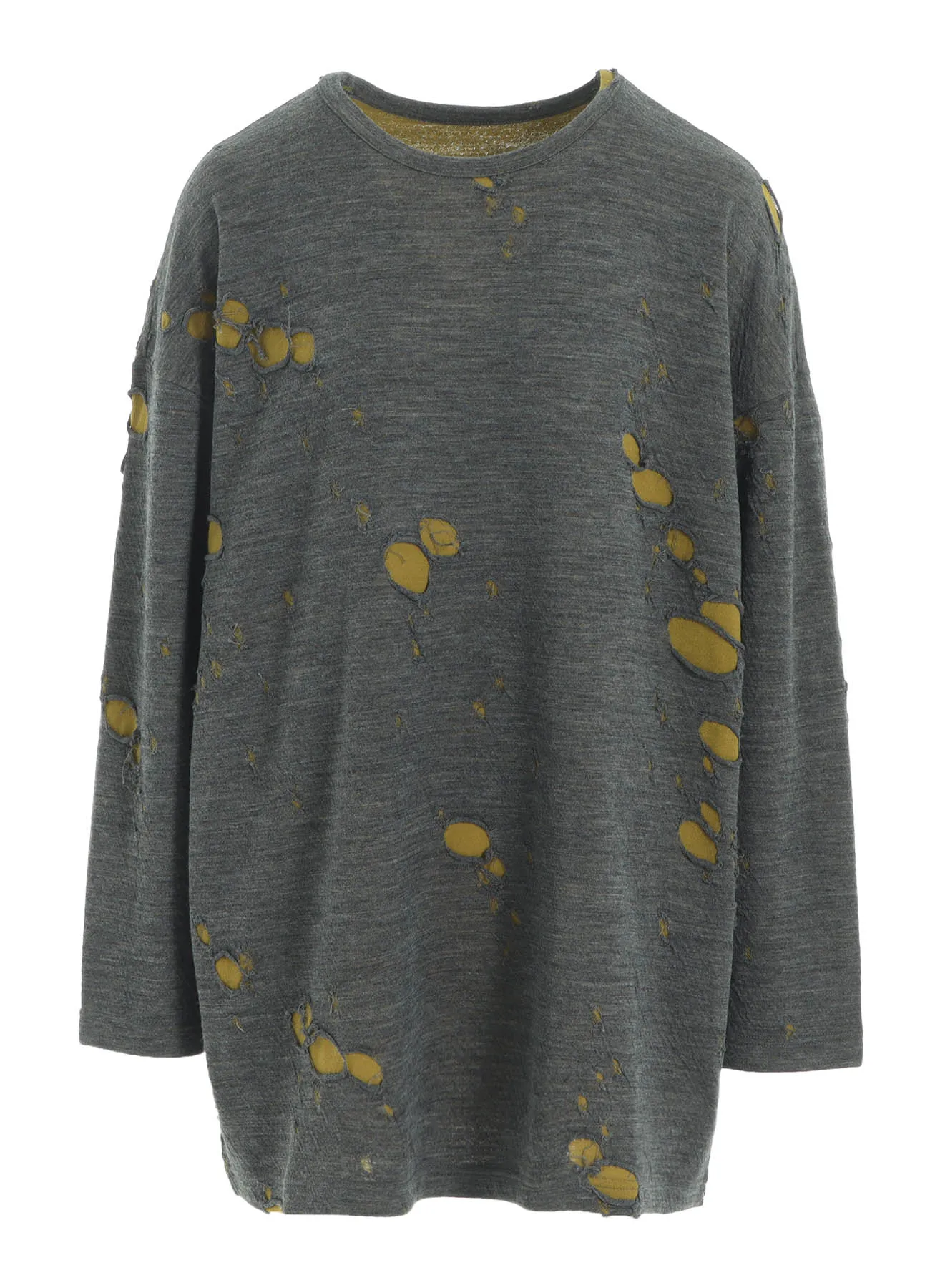 BONDED HOLE JQ BIG LONG T sold by Yohji Yamamoto product image thumbnail 2