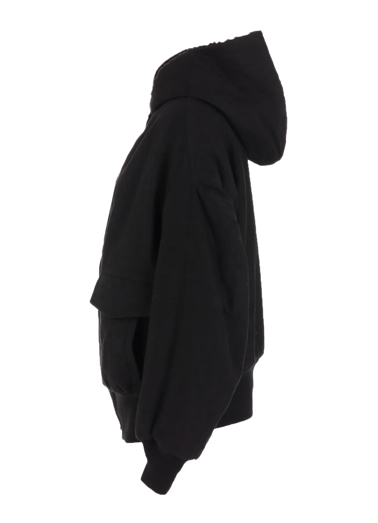 COTTON/FLAX MOLESKIN REVERSIBLE BLOUSON sold by Yohji Yamamoto product image thumbnail 3