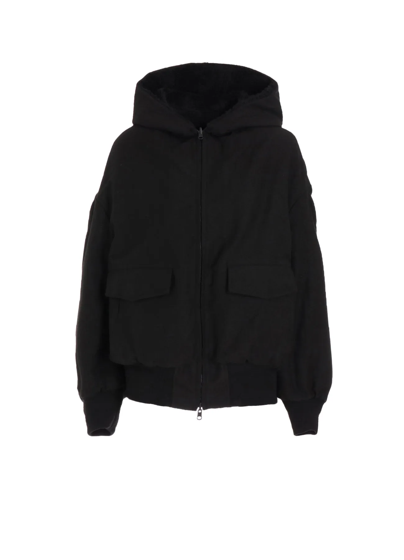 COTTON/FLAX MOLESKIN REVERSIBLE BLOUSON sold by Yohji Yamamoto