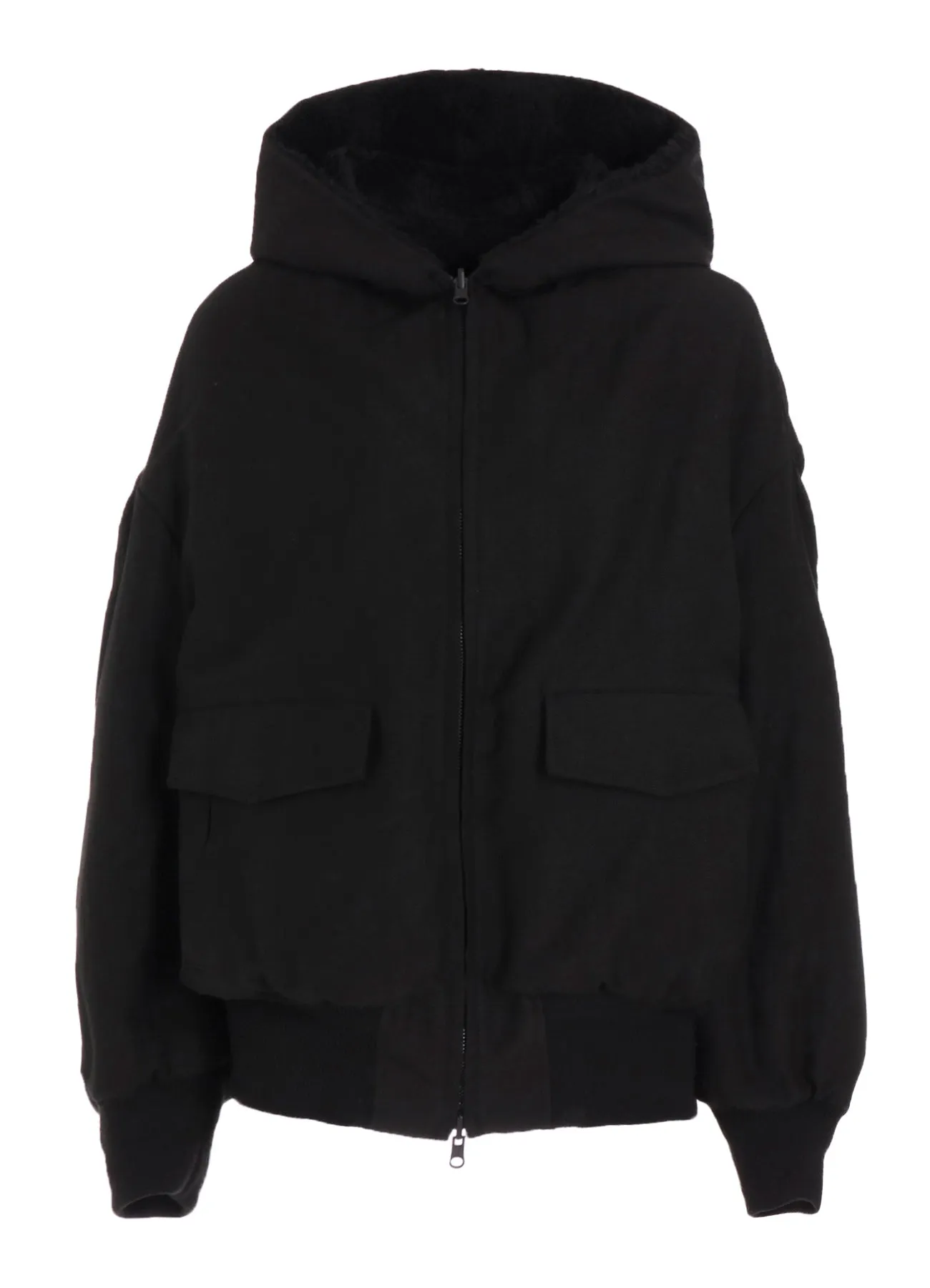 COTTON/FLAX MOLESKIN REVERSIBLE BLOUSON sold by Yohji Yamamoto product image thumbnail 2