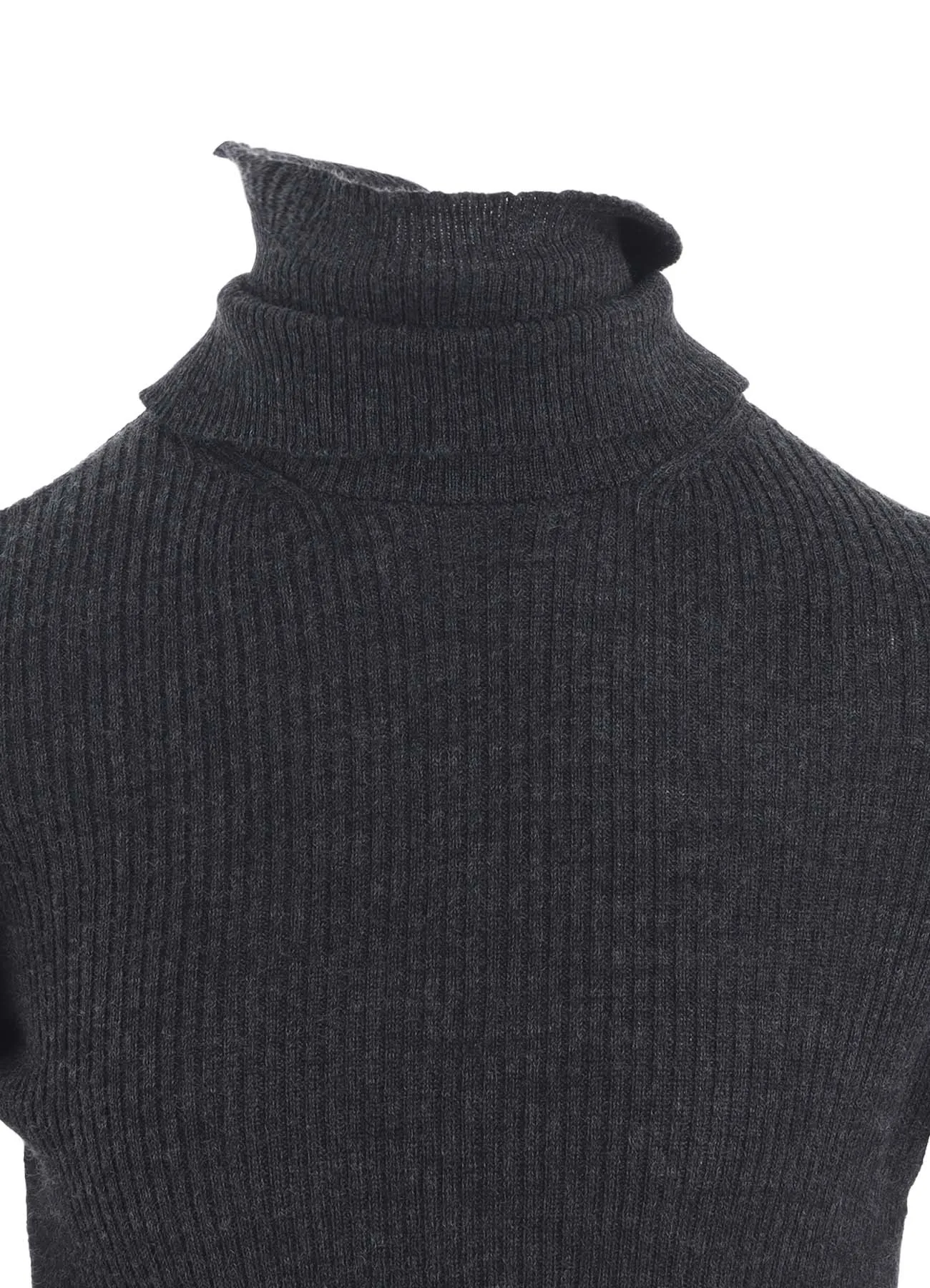 DOUBLE HIGH NECK RIB PULLOVER sold by Yohji Yamamoto product image thumbnail 5