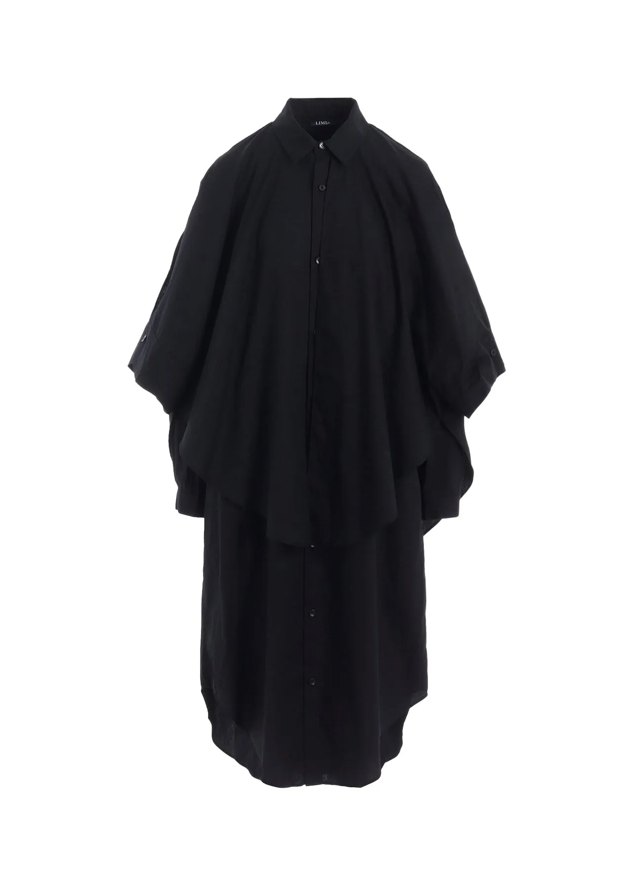 100/2 BROAD COTTON LAYERED DRESS sold by Yohji Yamamoto