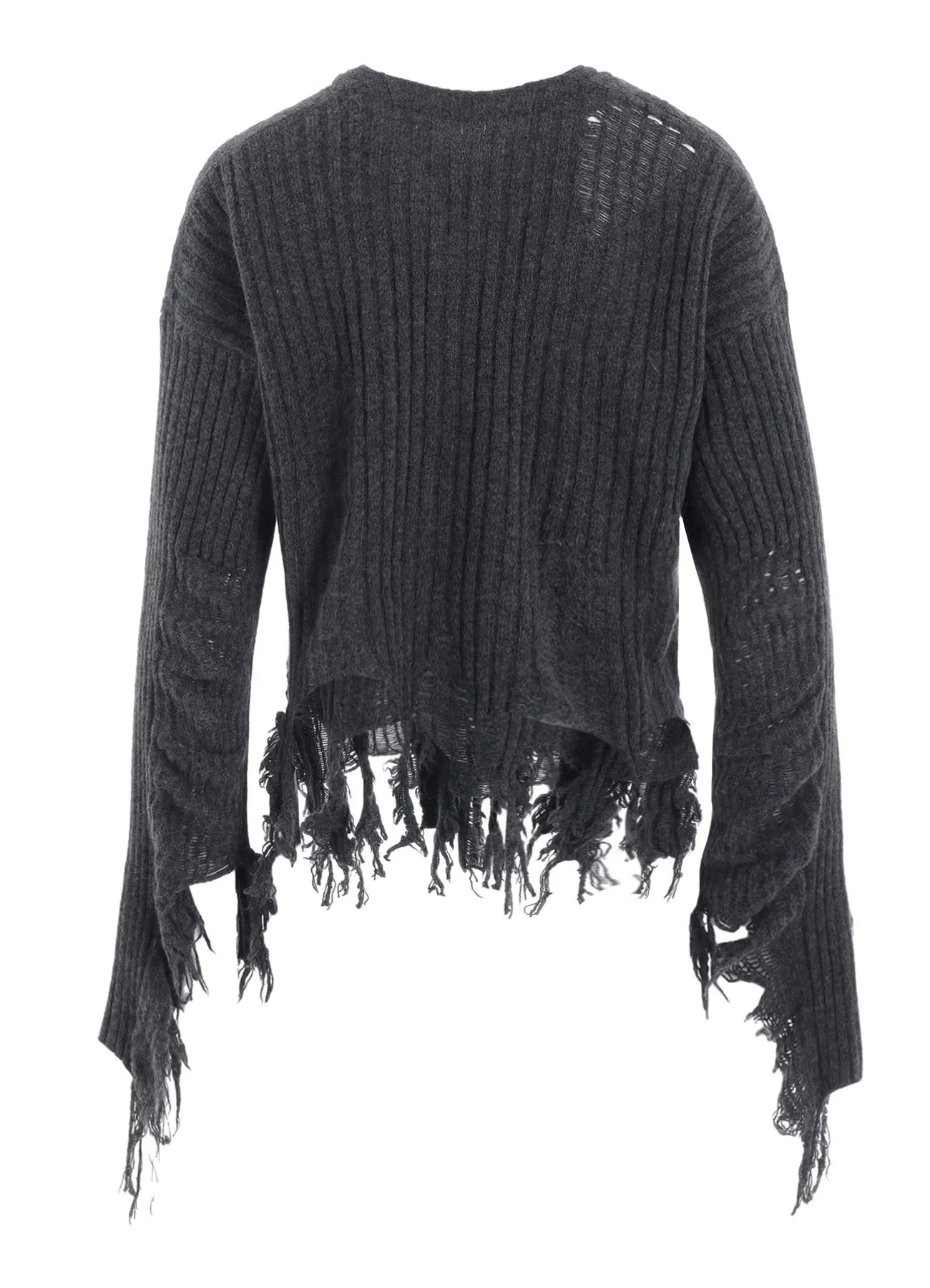 CRUSHED RIB CARDIGAN sold by Yohji Yamamoto product image thumbnail 3