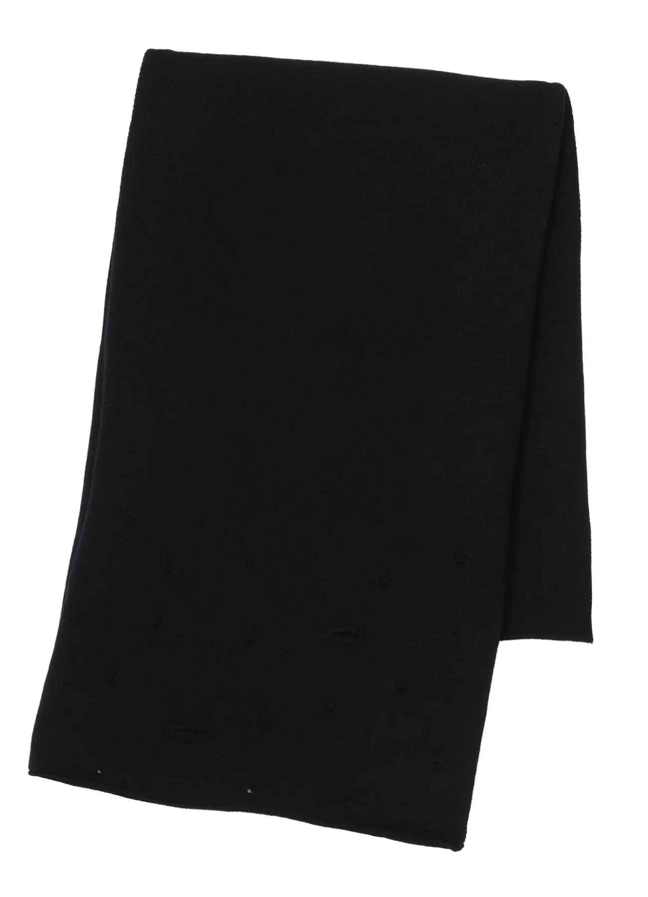 DAMAGED KNIT SCARF sold by Yohji Yamamoto product image thumbnail 2