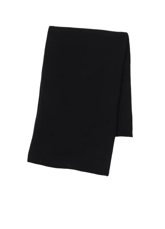DAMAGED KNIT SCARF sold by Yohji Yamamoto