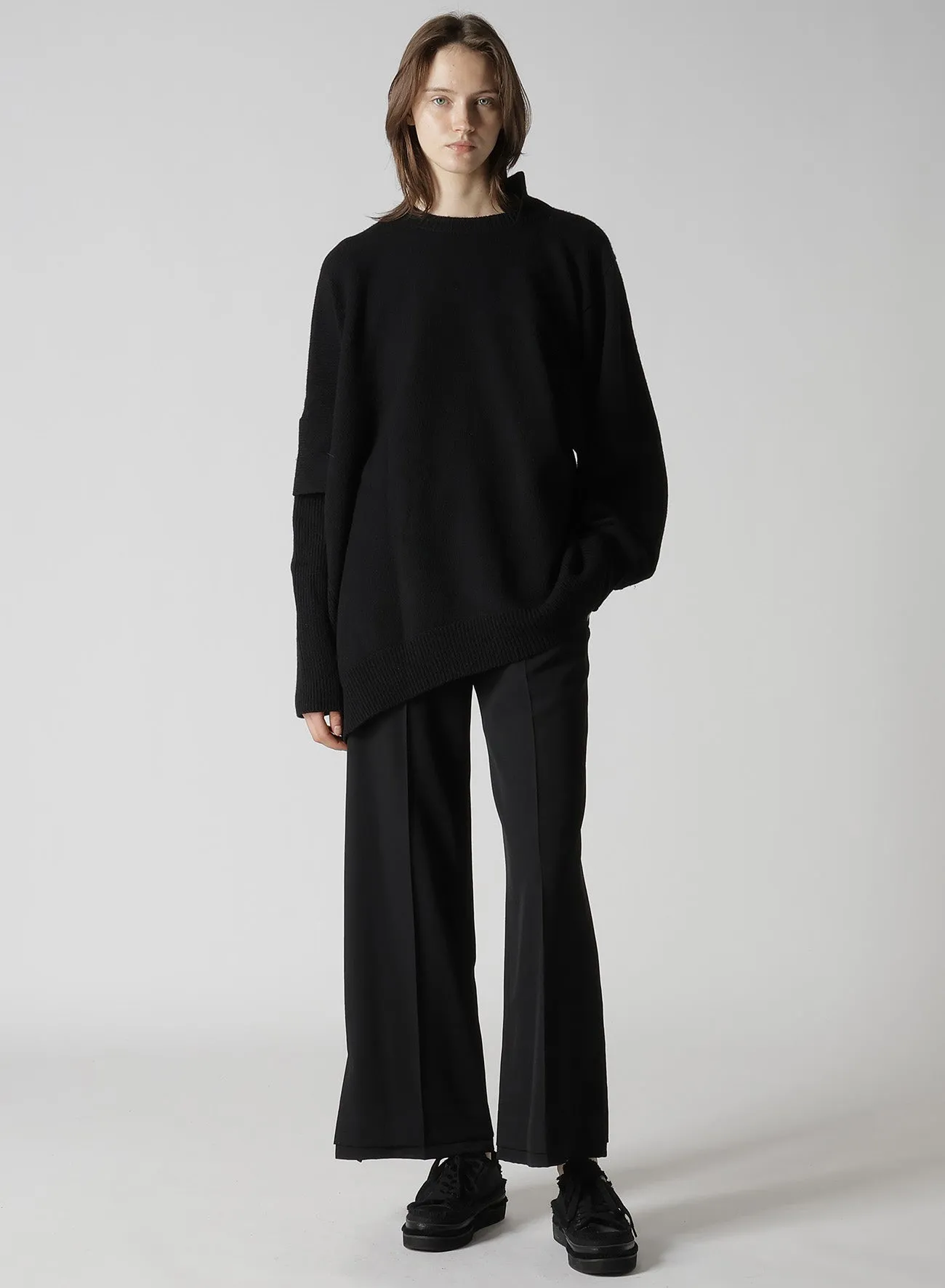 PLAIN STITCH ASYMMETRY PO A sold by Yohji Yamamoto product image thumbnail 3