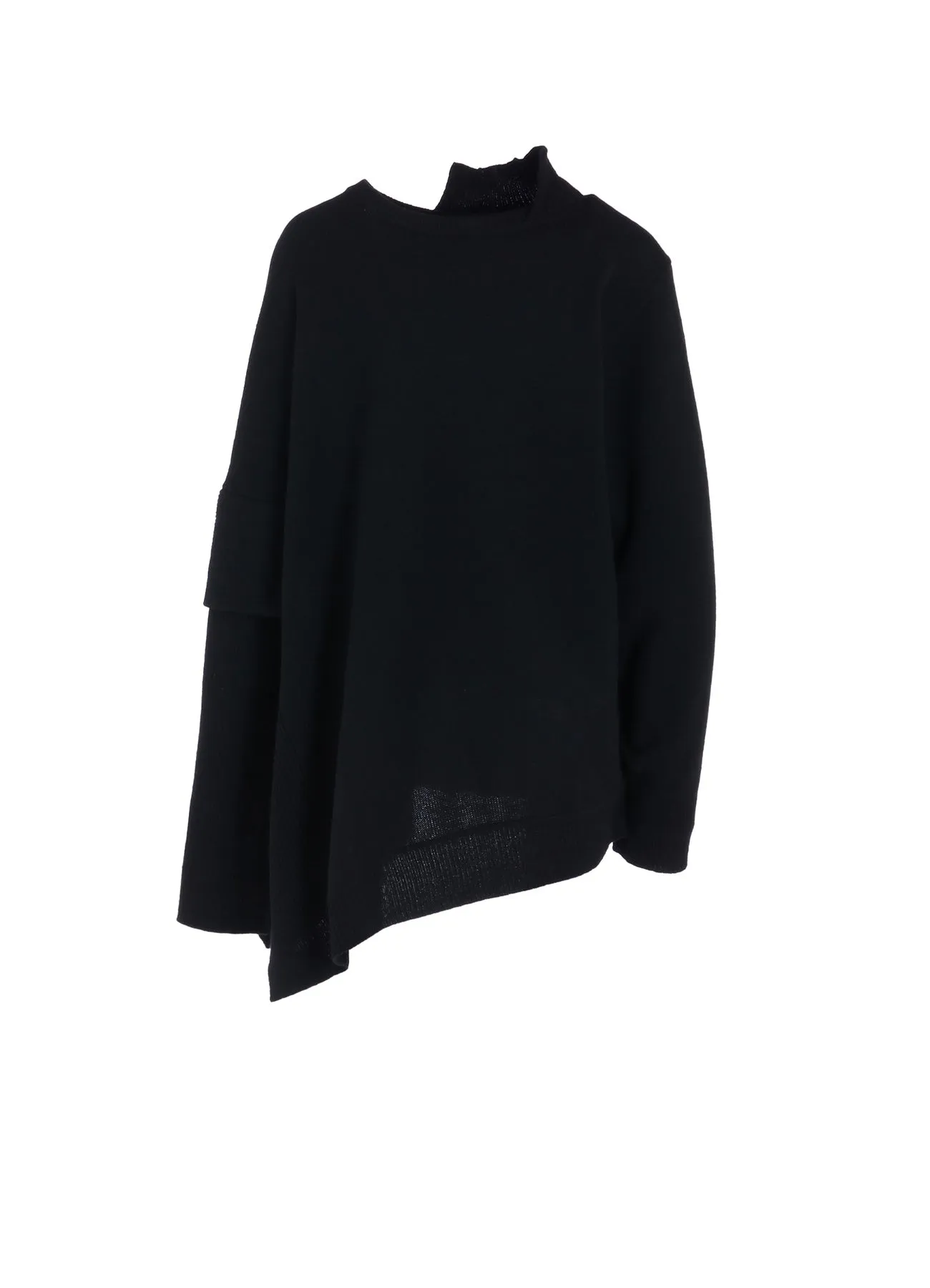 PLAIN STITCH ASYMMETRY PO A sold by Yohji Yamamoto