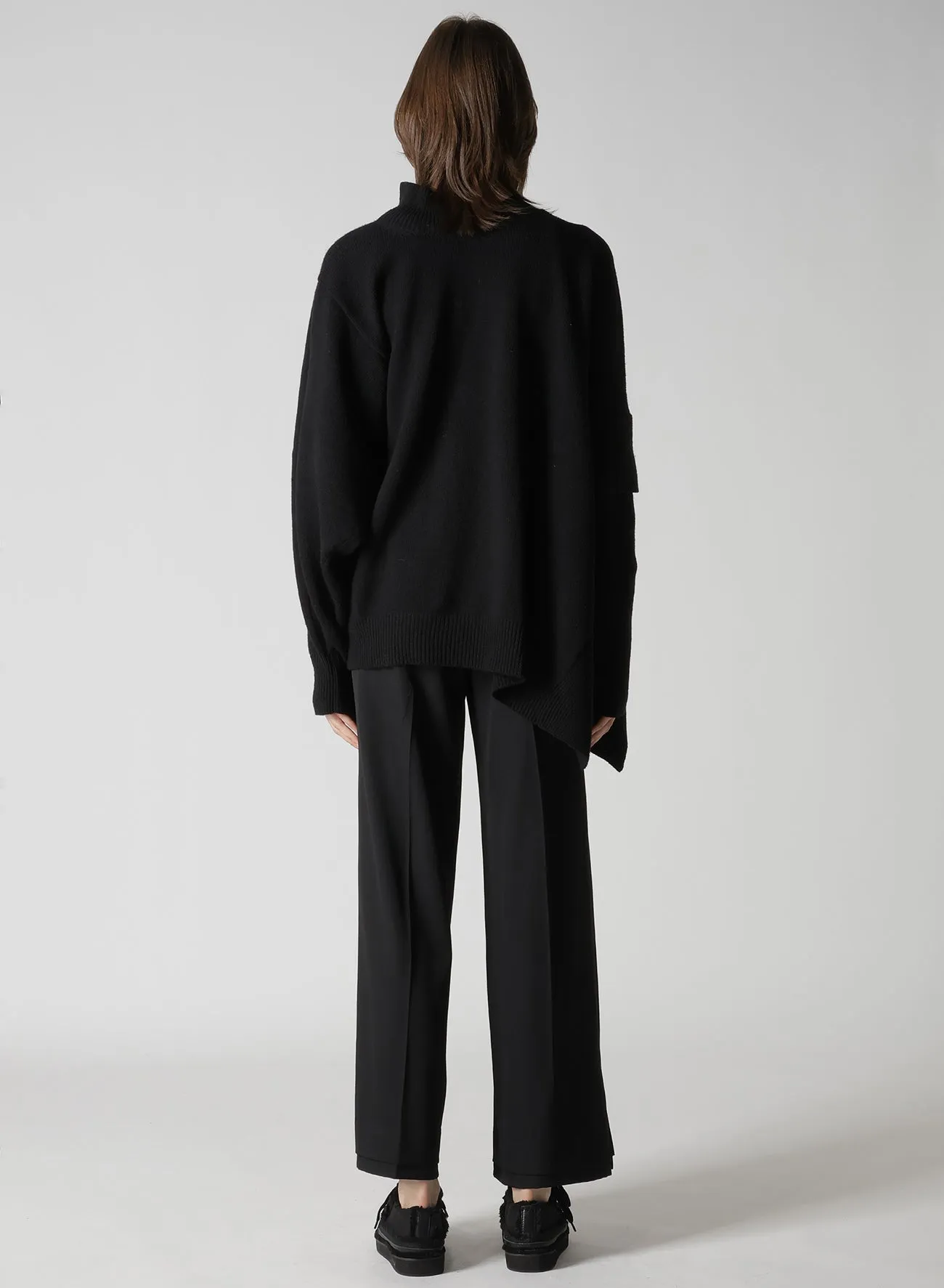 PLAIN STITCH ASYMMETRY PO A sold by Yohji Yamamoto product image thumbnail 5