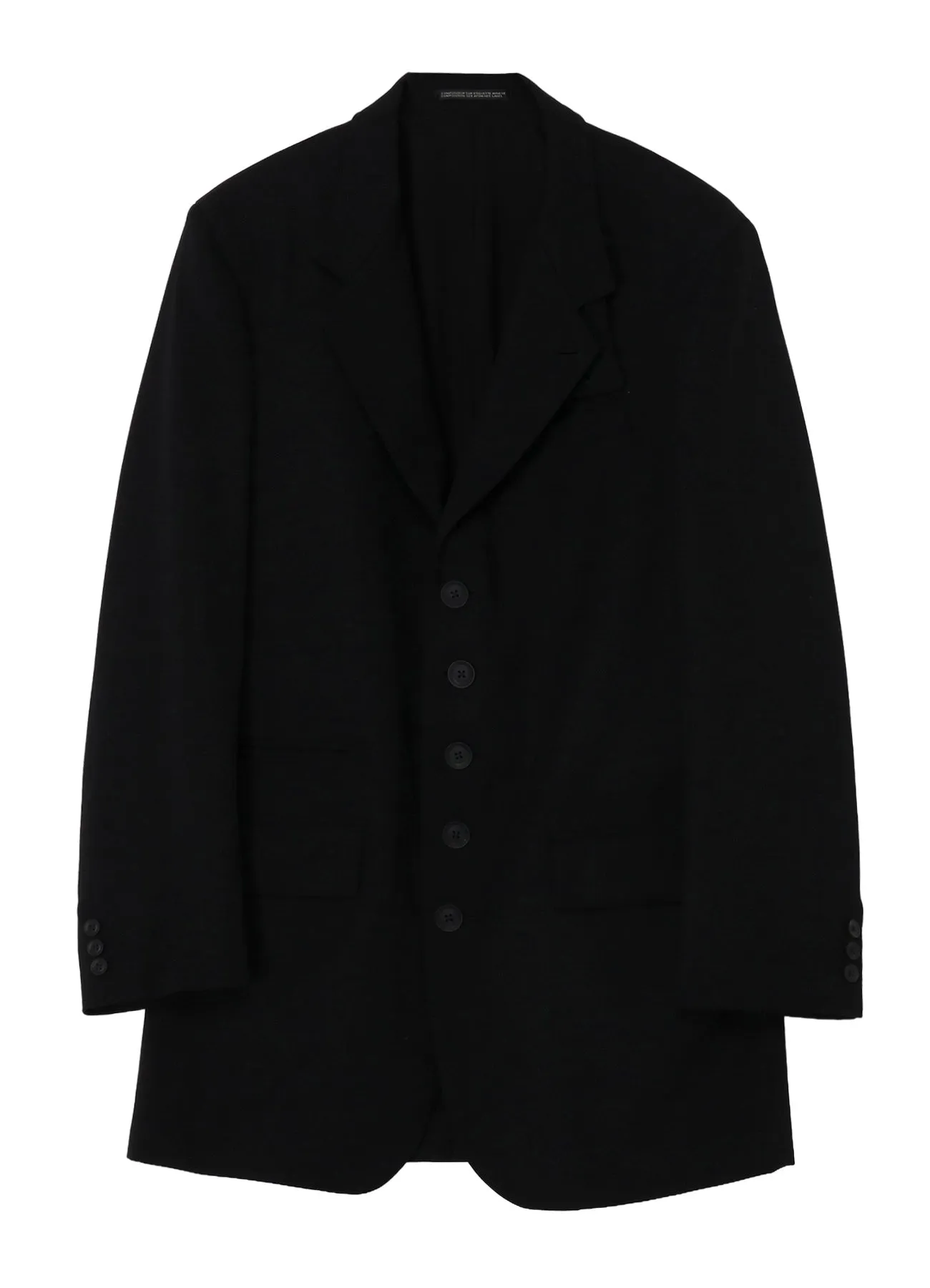ARMY GABARDINE 5 BUTTONS JACKET sold by Yohji Yamamoto product image thumbnail 2