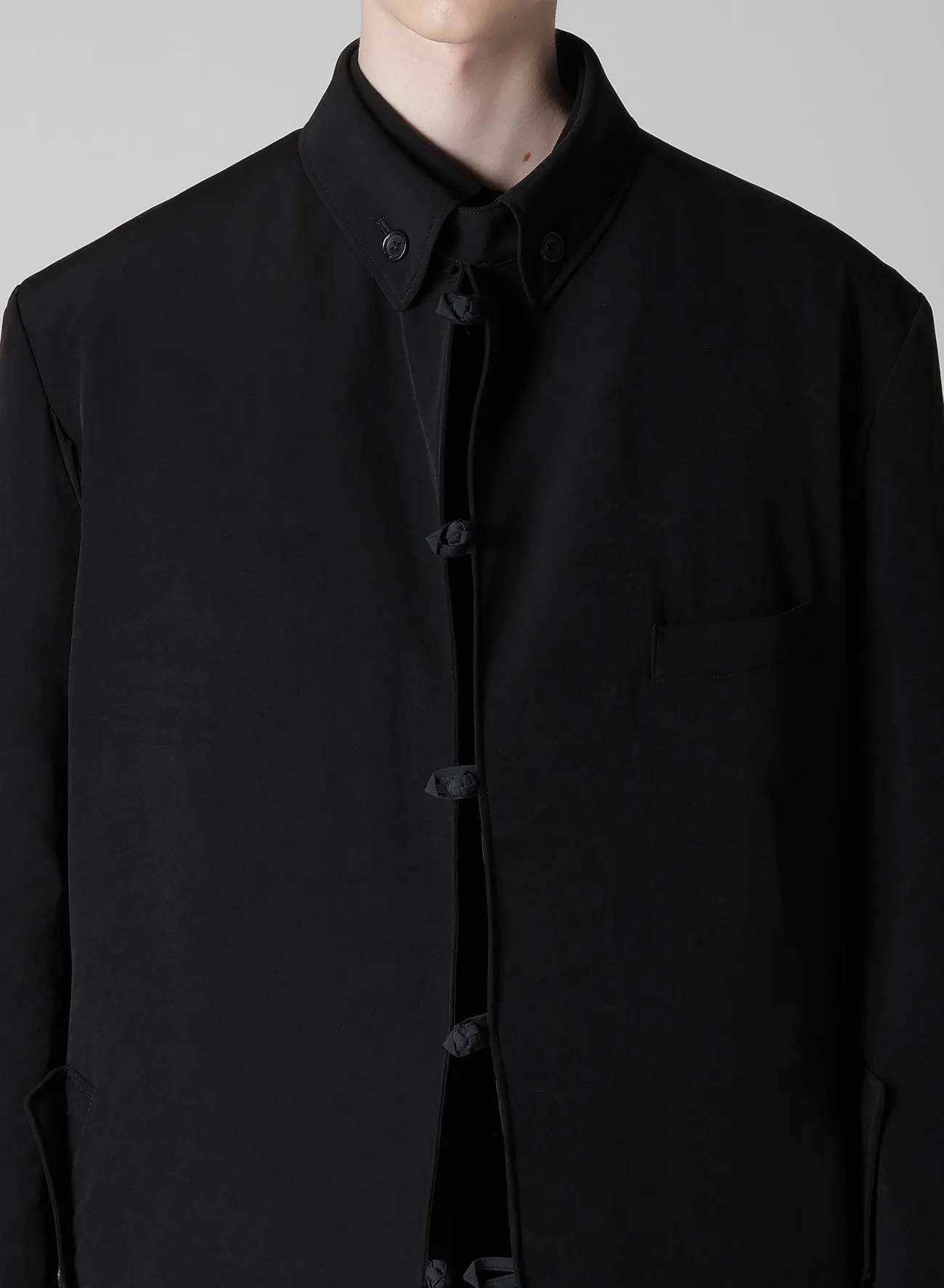 Ta TUXEDO BELT JACKET WITH LINER sold by Yohji Yamamoto product image thumbnail 3
