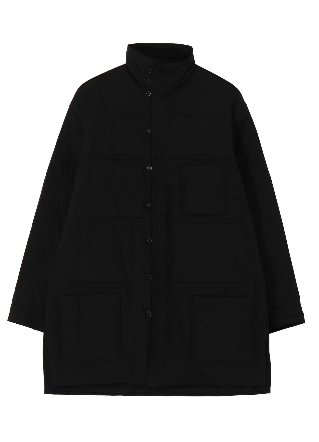 100/2 BROAD LOOP BUTTON PADDED BLOUSE sold by Yohji Yamamoto product image thumbnail 2