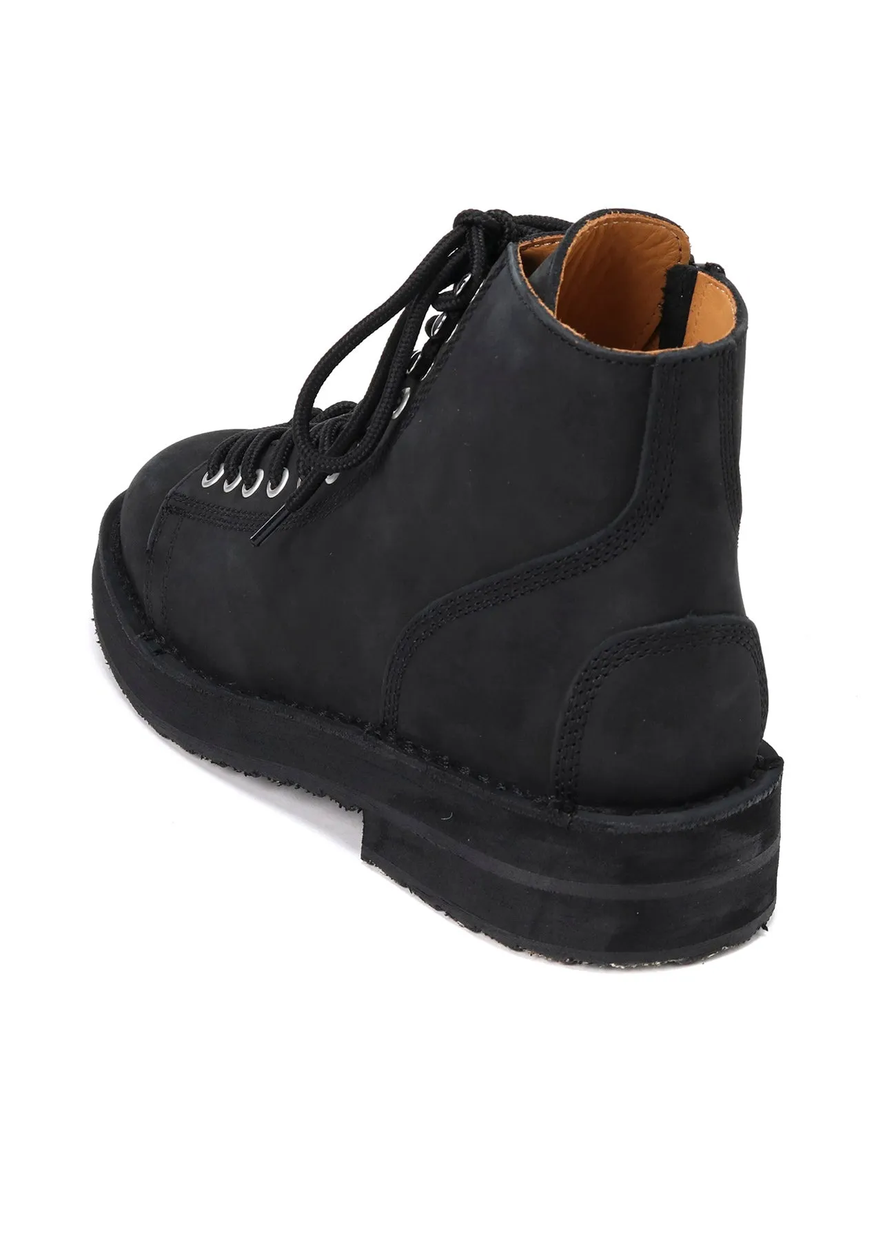 MAT SMOOTH LEATHER ZIP BIKER BOOTS sold by Yohji Yamamoto product image thumbnail 4