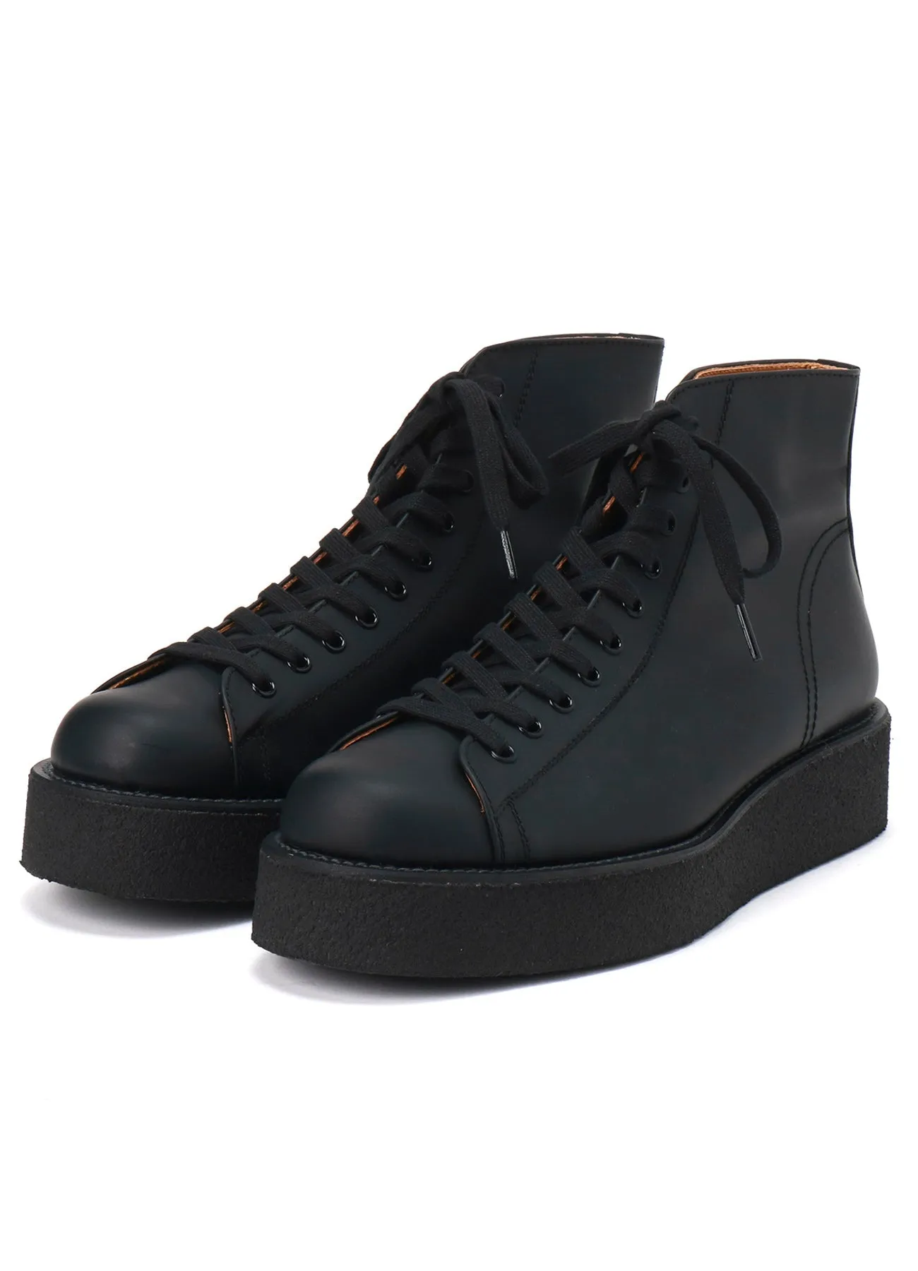 MAT GLASS LEATHER DEMI BOOTS sold by Yohji Yamamoto product image thumbnail 2