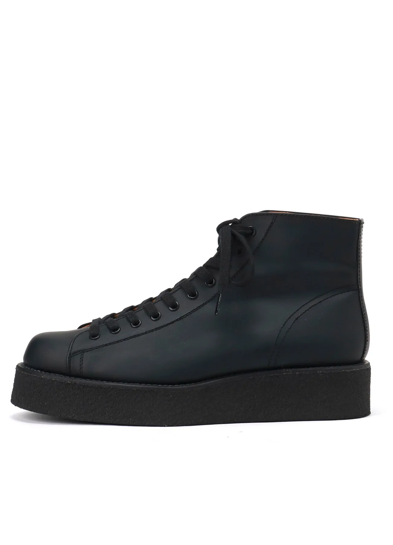 MAT GLASS LEATHER DEMI BOOTS sold by Yohji Yamamoto product image thumbnail 3