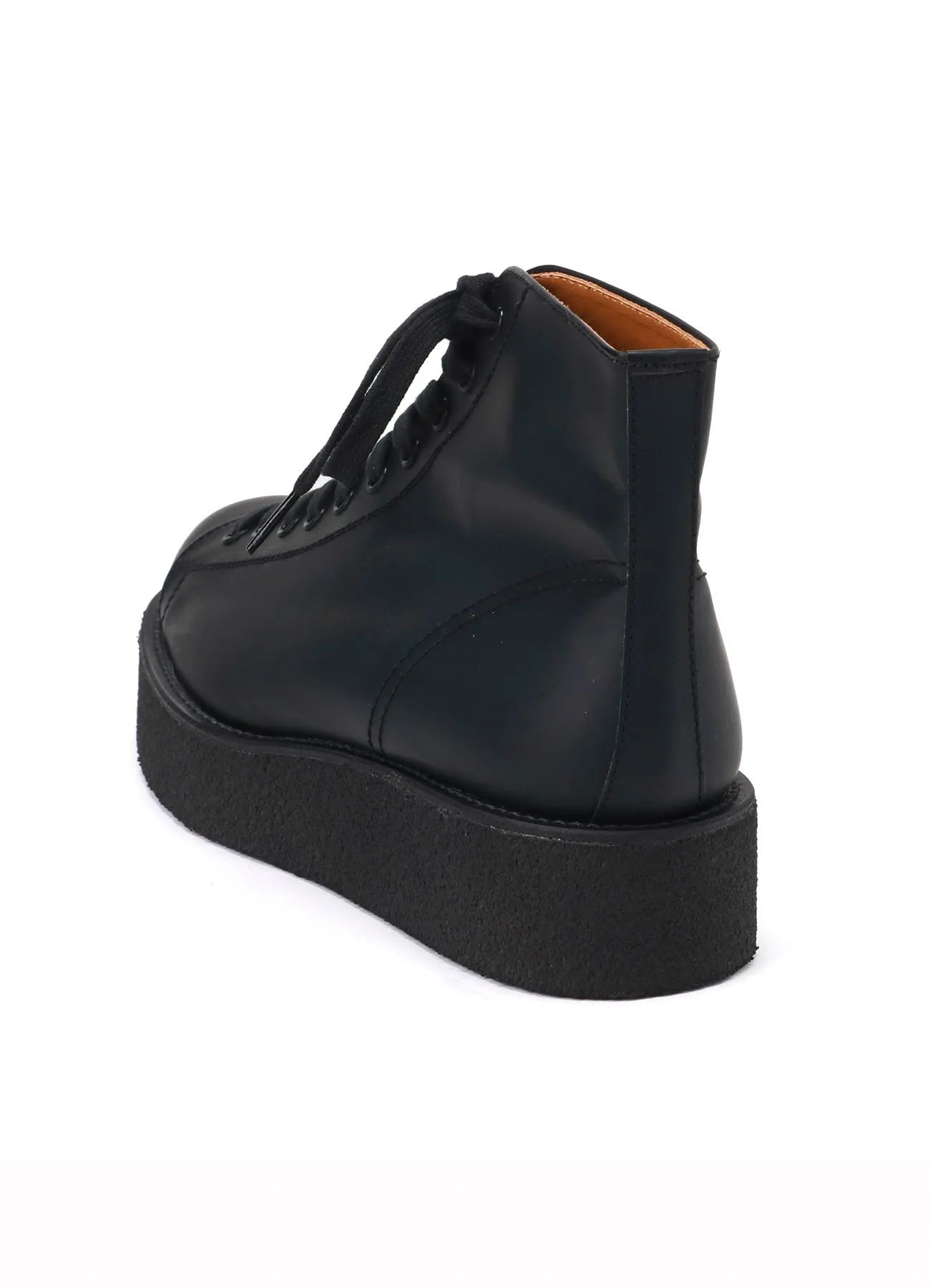 MAT GLASS LEATHER DEMI BOOTS sold by Yohji Yamamoto product image thumbnail 4