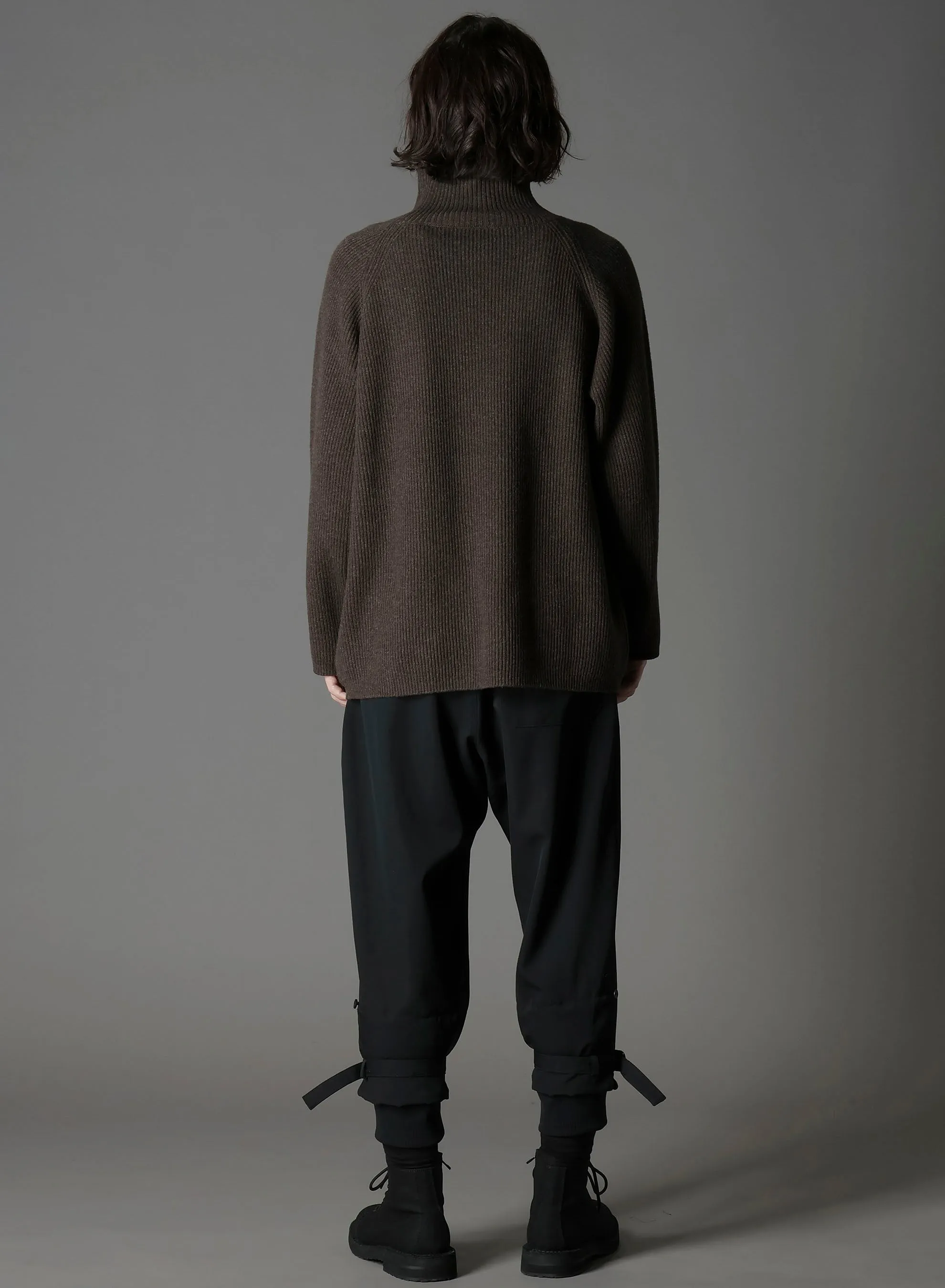 FINE MERINO WOOL RAGLAN TURTLE NECK sold by Yohji Yamamoto product image thumbnail 4