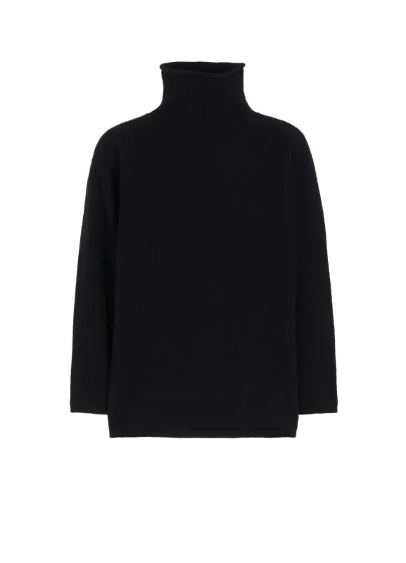 FINE MERINO WOOL RAGLAN TURTLE NECK sold by Yohji Yamamoto
