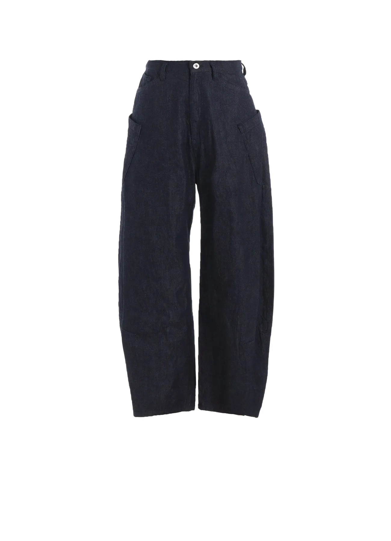 8oz DENIM SIDE DARTS PANTS sold by Yohji Yamamoto