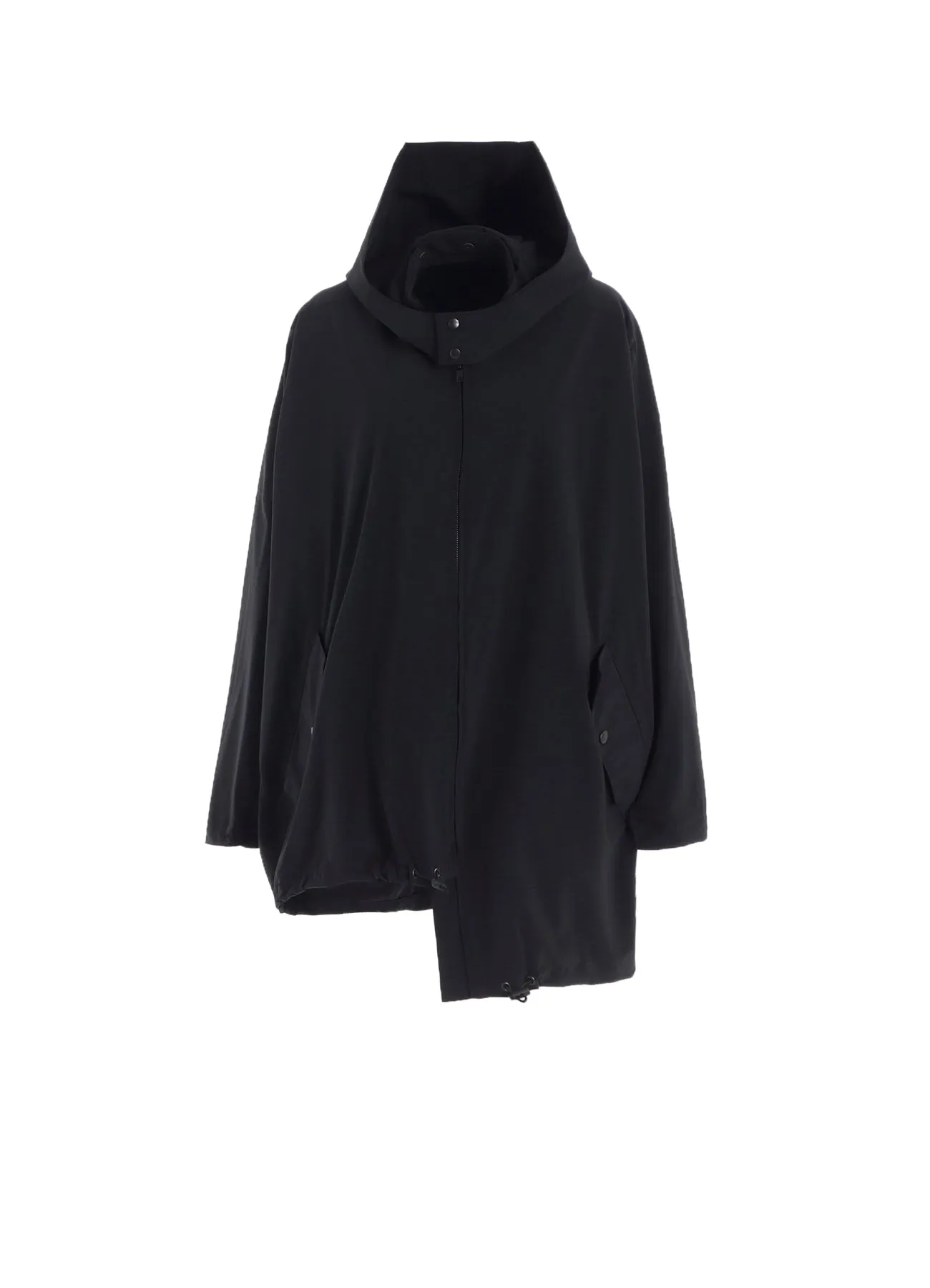 ASYMMETRY BLOUSON WITH HOODIE sold by Yohji Yamamoto