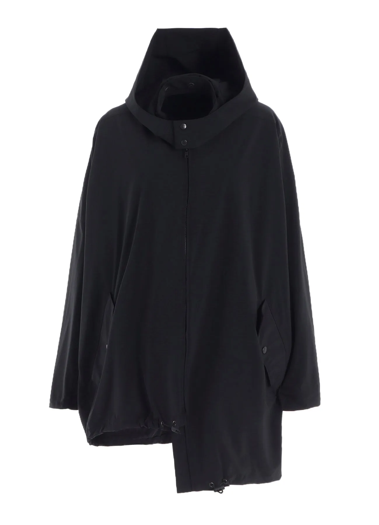 ASYMMETRY BLOUSON WITH HOODIE sold by Yohji Yamamoto product image thumbnail 2