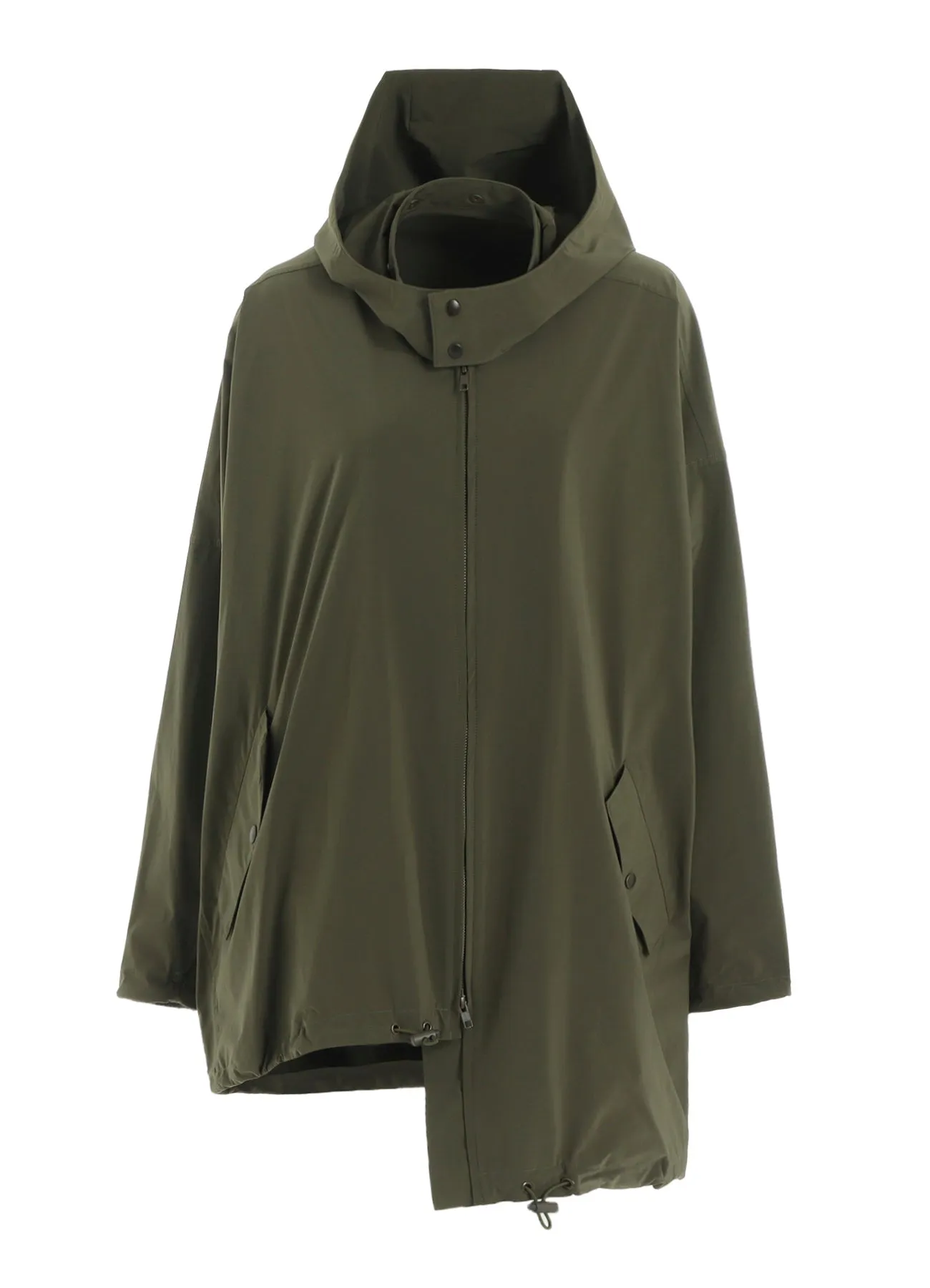 ASYMMETRY BLOUSON WITH HOODIE sold by Yohji Yamamoto product image thumbnail 2