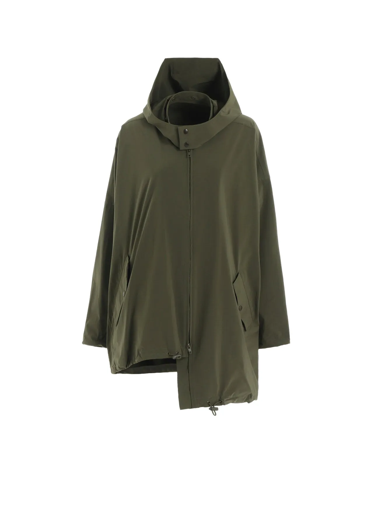 ASYMMETRY BLOUSON WITH HOODIE sold by Yohji Yamamoto